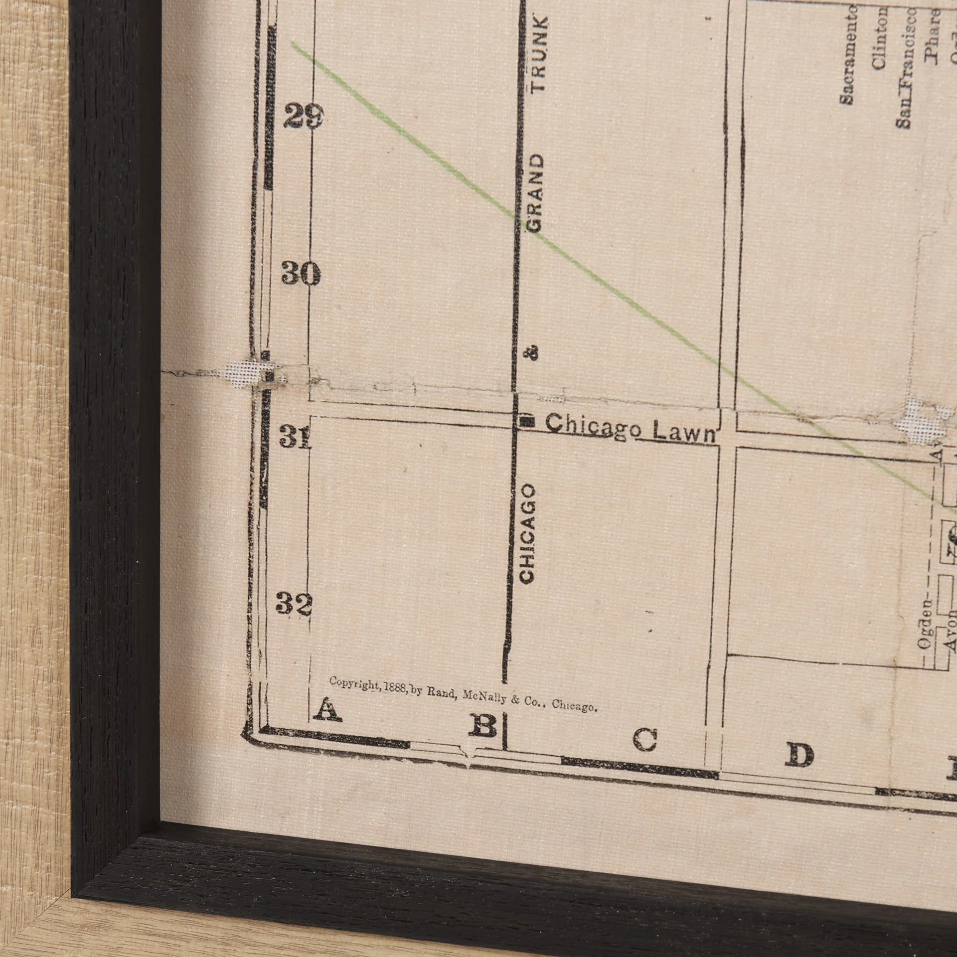 Chicago Map Wall Art - Image 4
