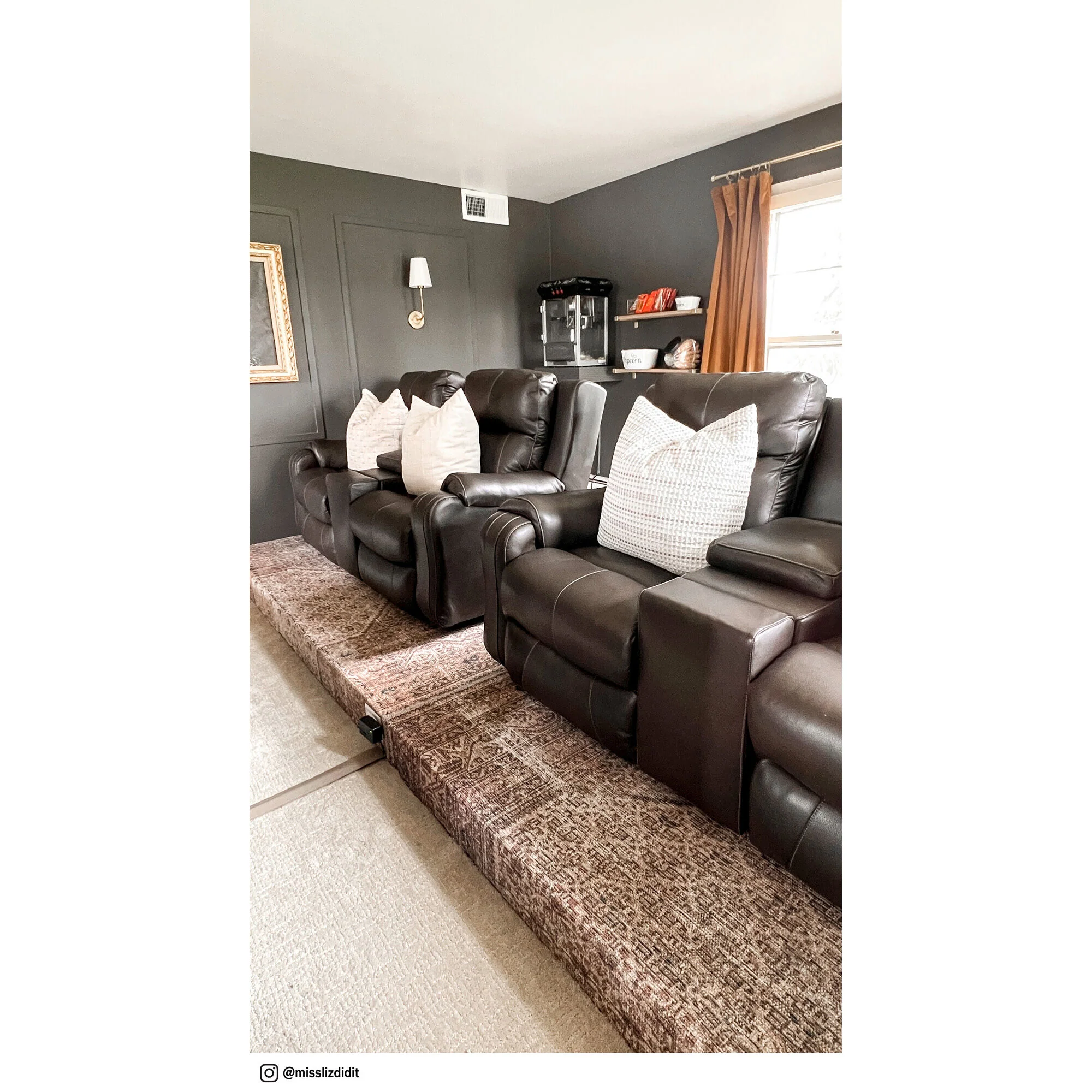 Contour Leather Power+ Reclining Console Loveseat - Image 2