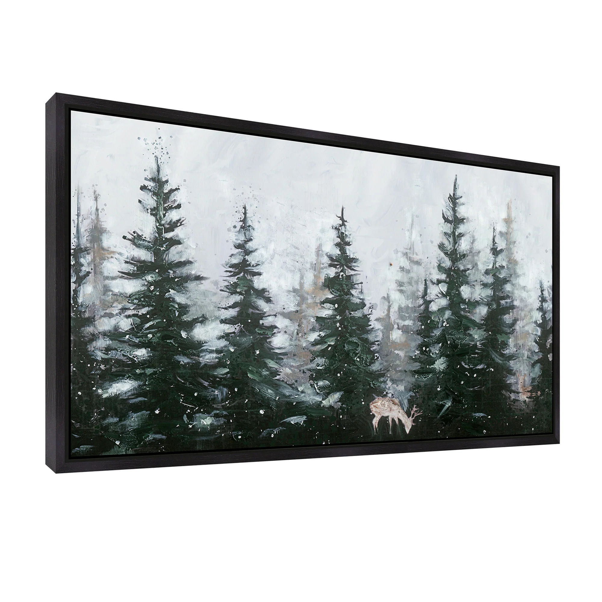 Deer In Forest Wall Art - Image 2