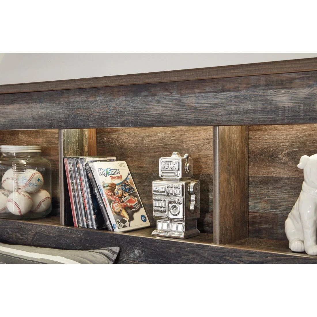 Drystan 4 Drawer Bookcase Storage Bed - Image 10