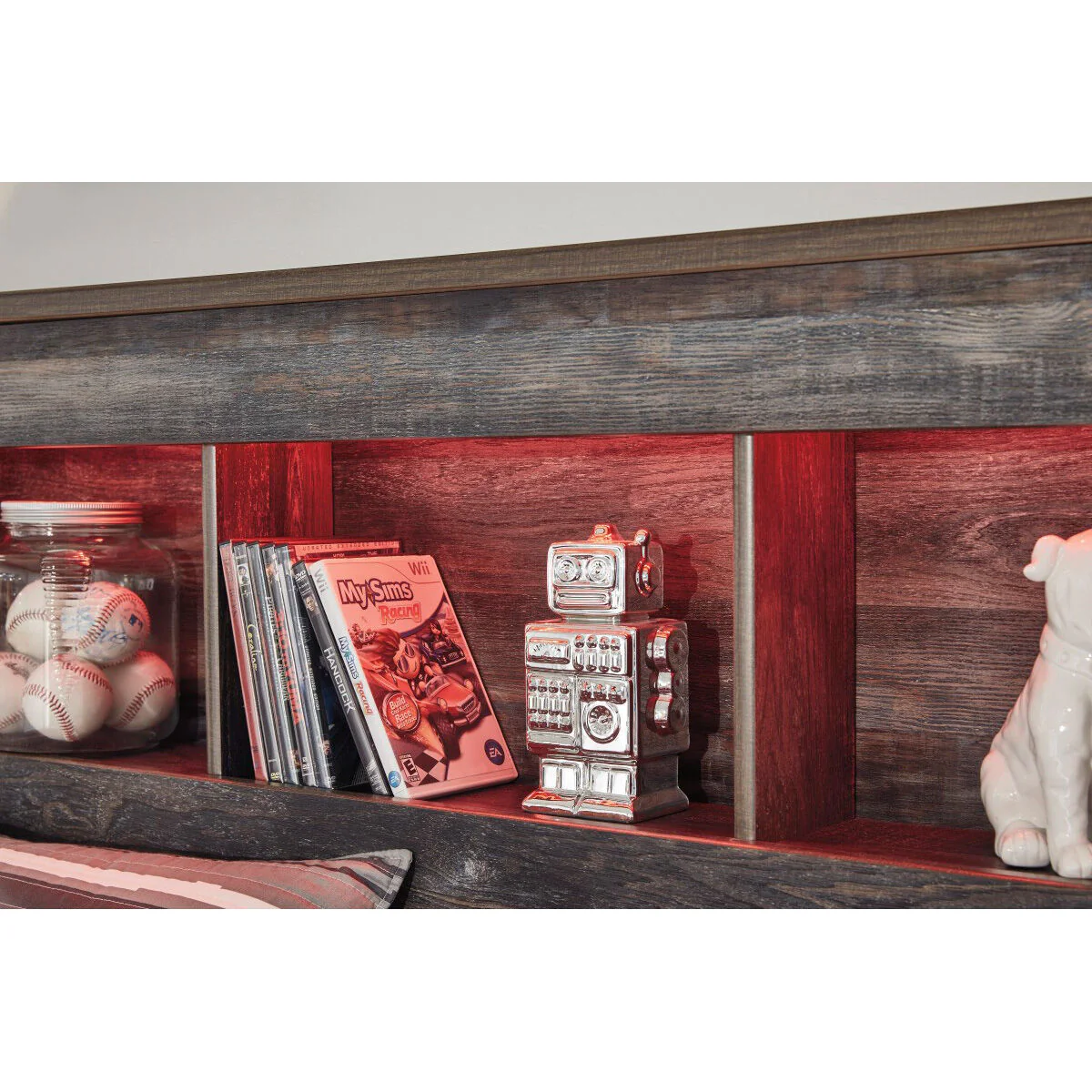 Drystan 4 Drawer Bookcase Storage Bed - Image 3