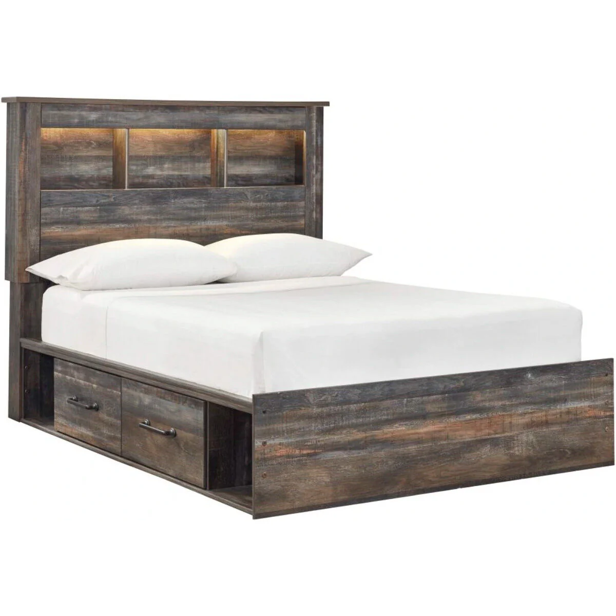 Drystan 4 Drawer Bookcase Storage Bed - Image 7