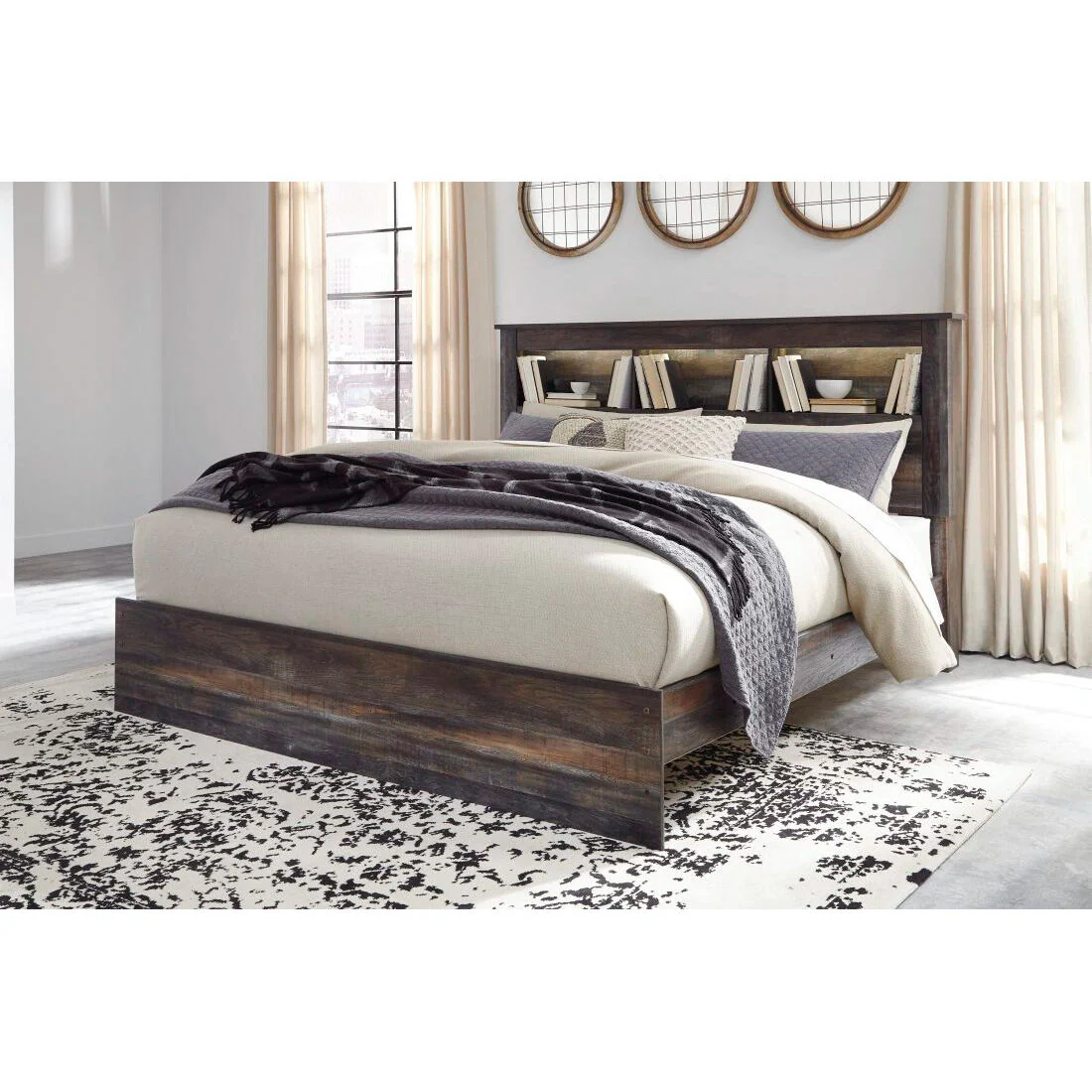 Drystan 4 Drawer Bookcase Storage Bed - Image 8