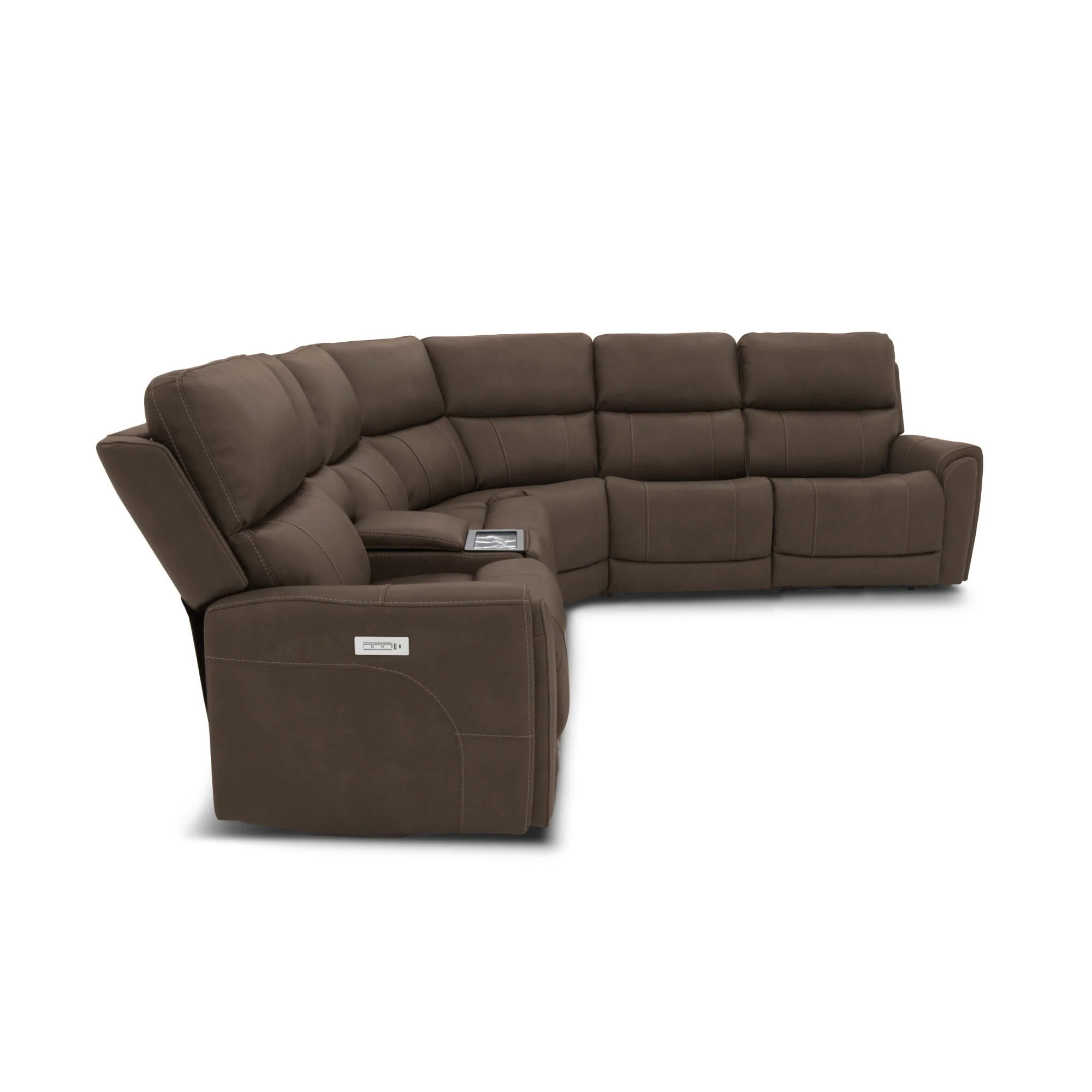 Dylan 6 Piece Sectional with 2 Power Ends - Image 3