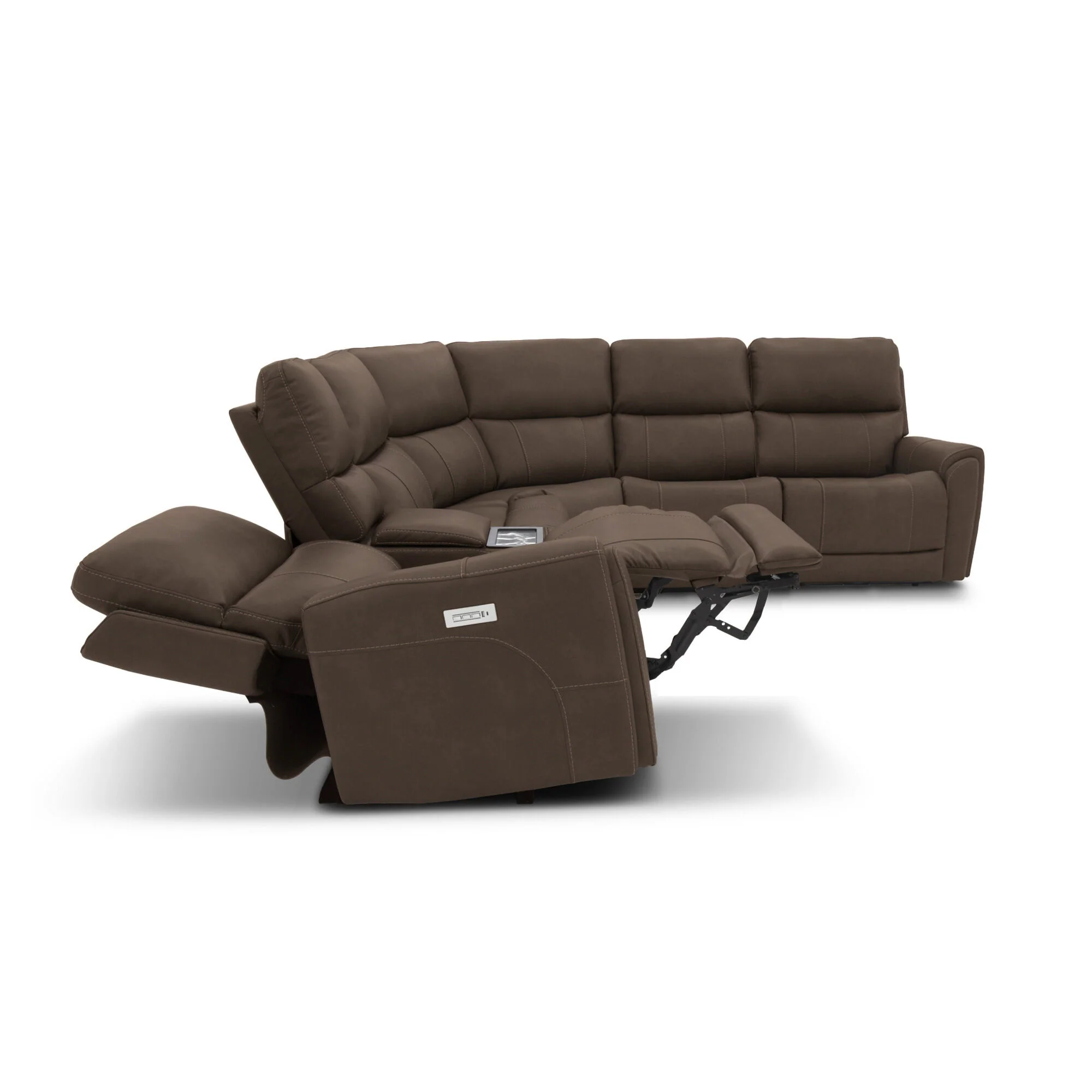 Dylan 6 Piece Sectional with 2 Power Ends - Image 5