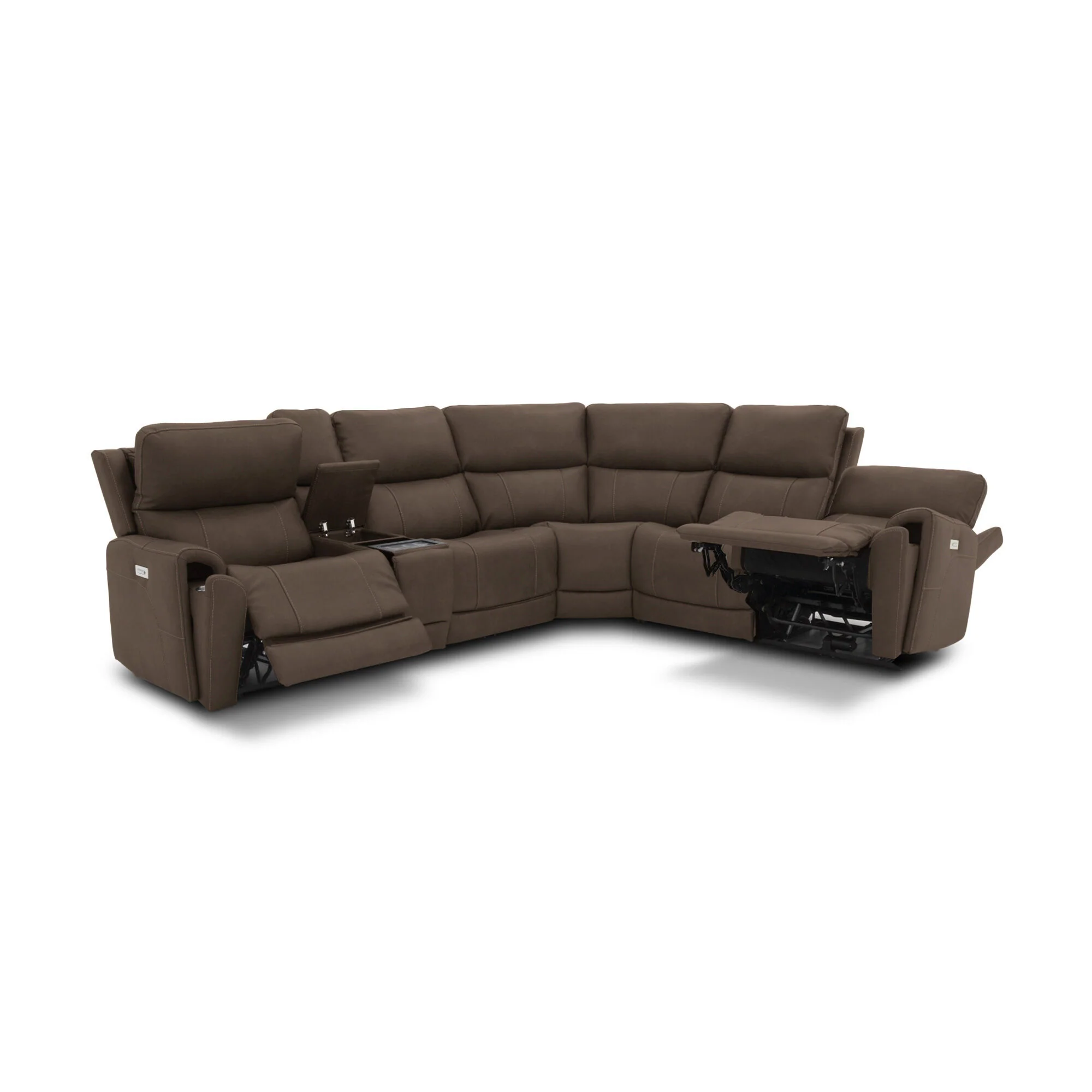 Dylan 6 Piece Sectional with 2 Power Ends - Image 7