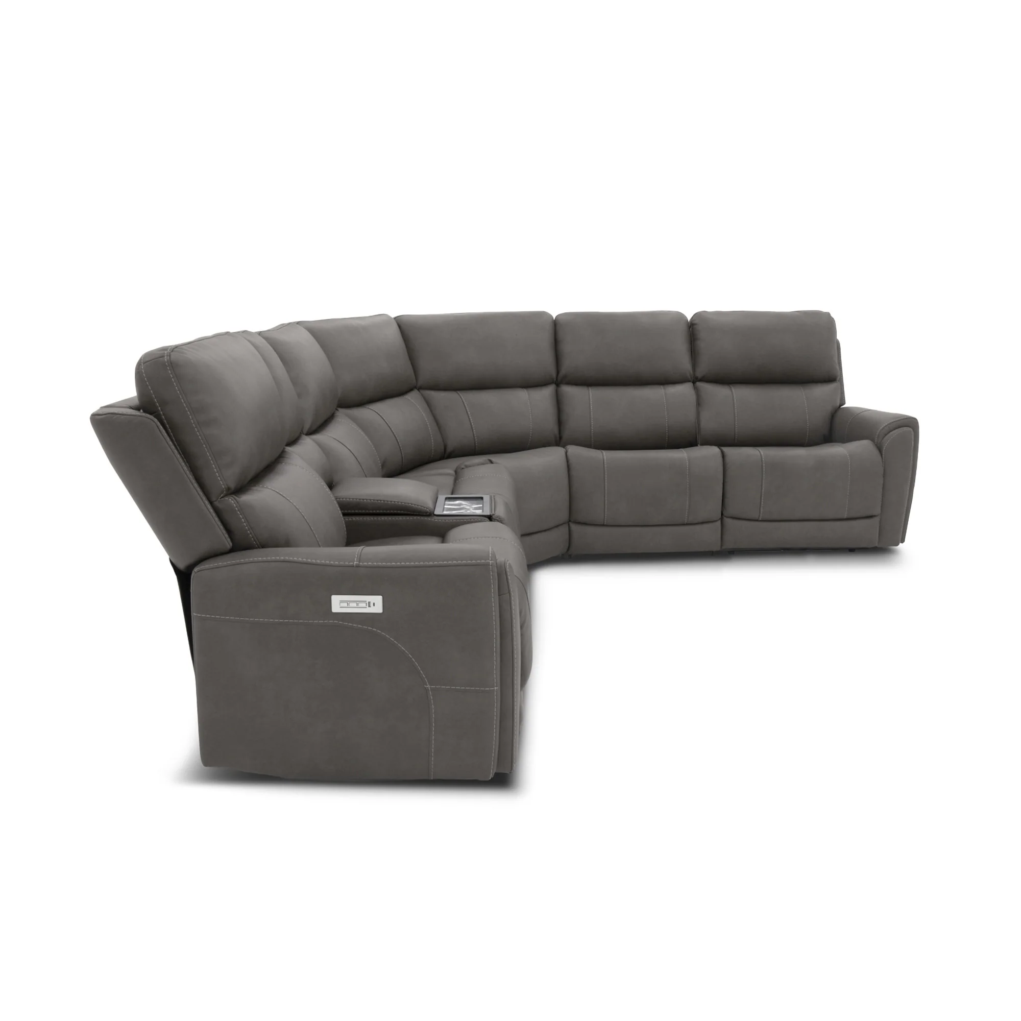 Dylan 6 Piece Sectional with 2 Power Ends and 1 Power Armless - Image 12