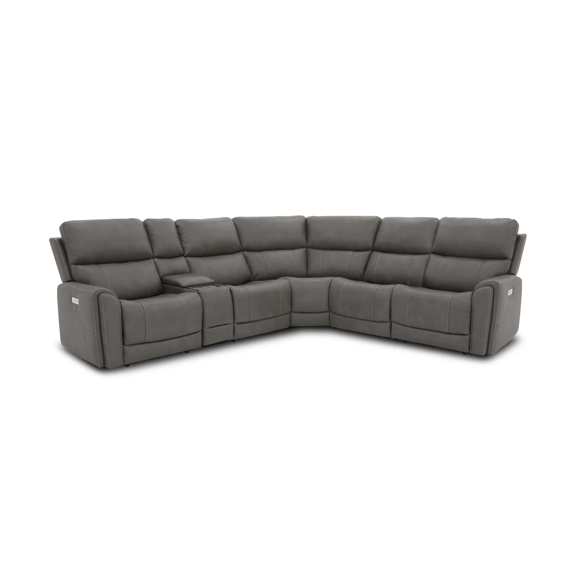Dylan 6 Piece Sectional with 2 Power Ends and 2 Power Armless - Image 12