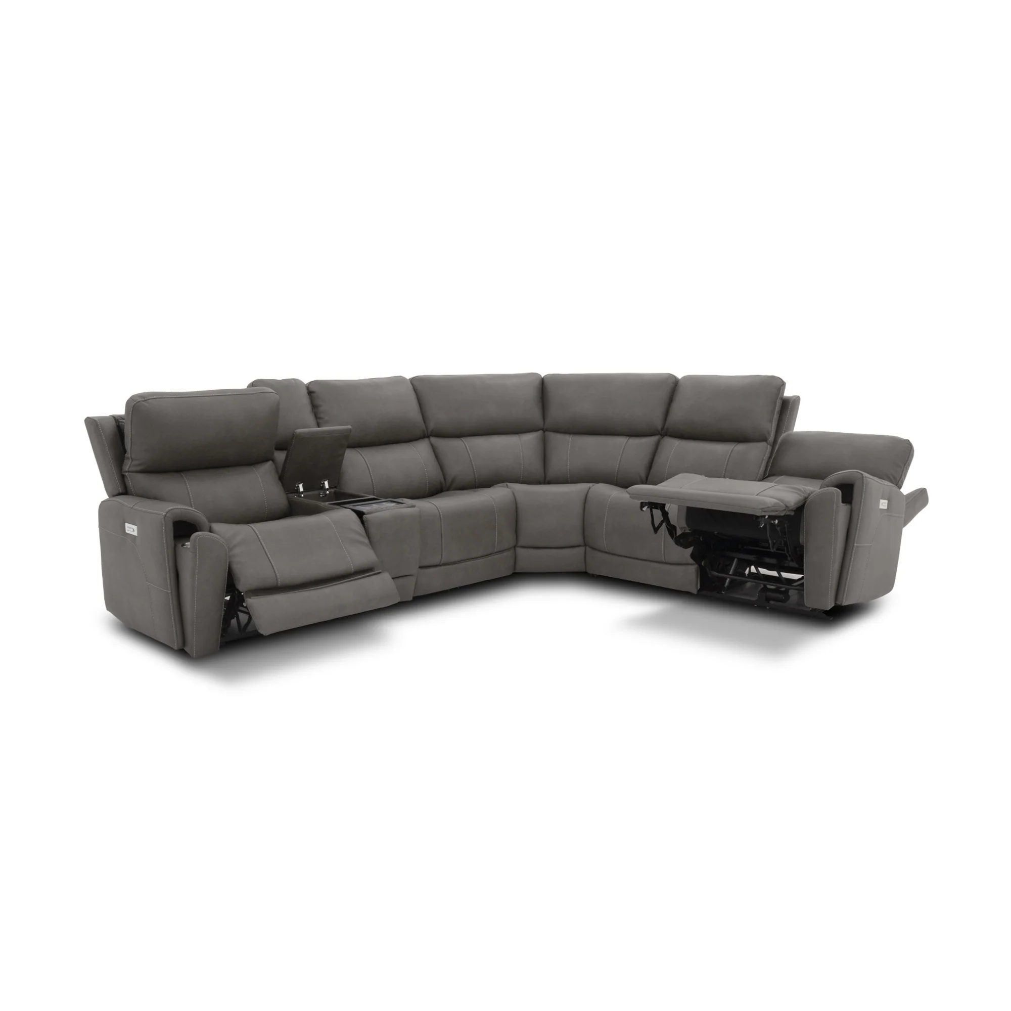 Dylan 6 Piece Sectional with 2 Power Ends and 2 Power Armless - Image 13