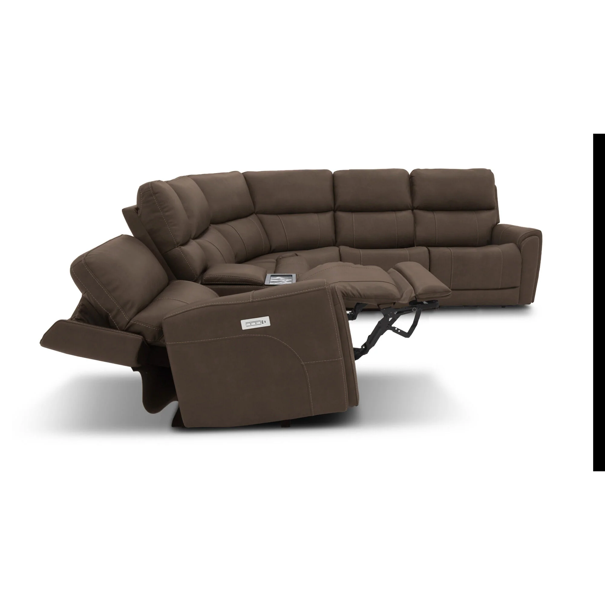 Dylan 6 Piece Sectional with 2 Power Ends and 2 Power Armless - Image 5