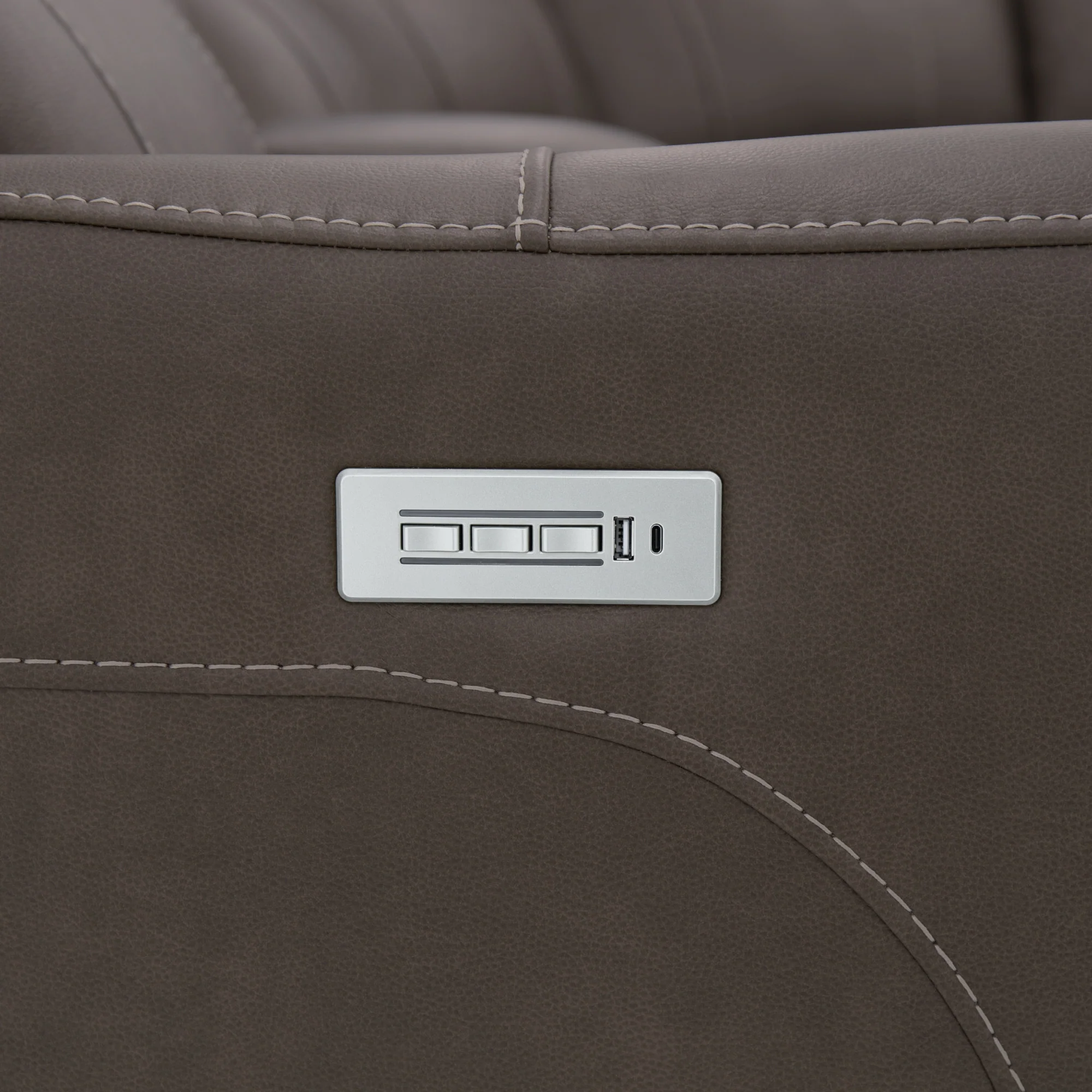 Dylan 6 Piece Sectional with 2 Power Ends and 2 Power Armless - Image 8