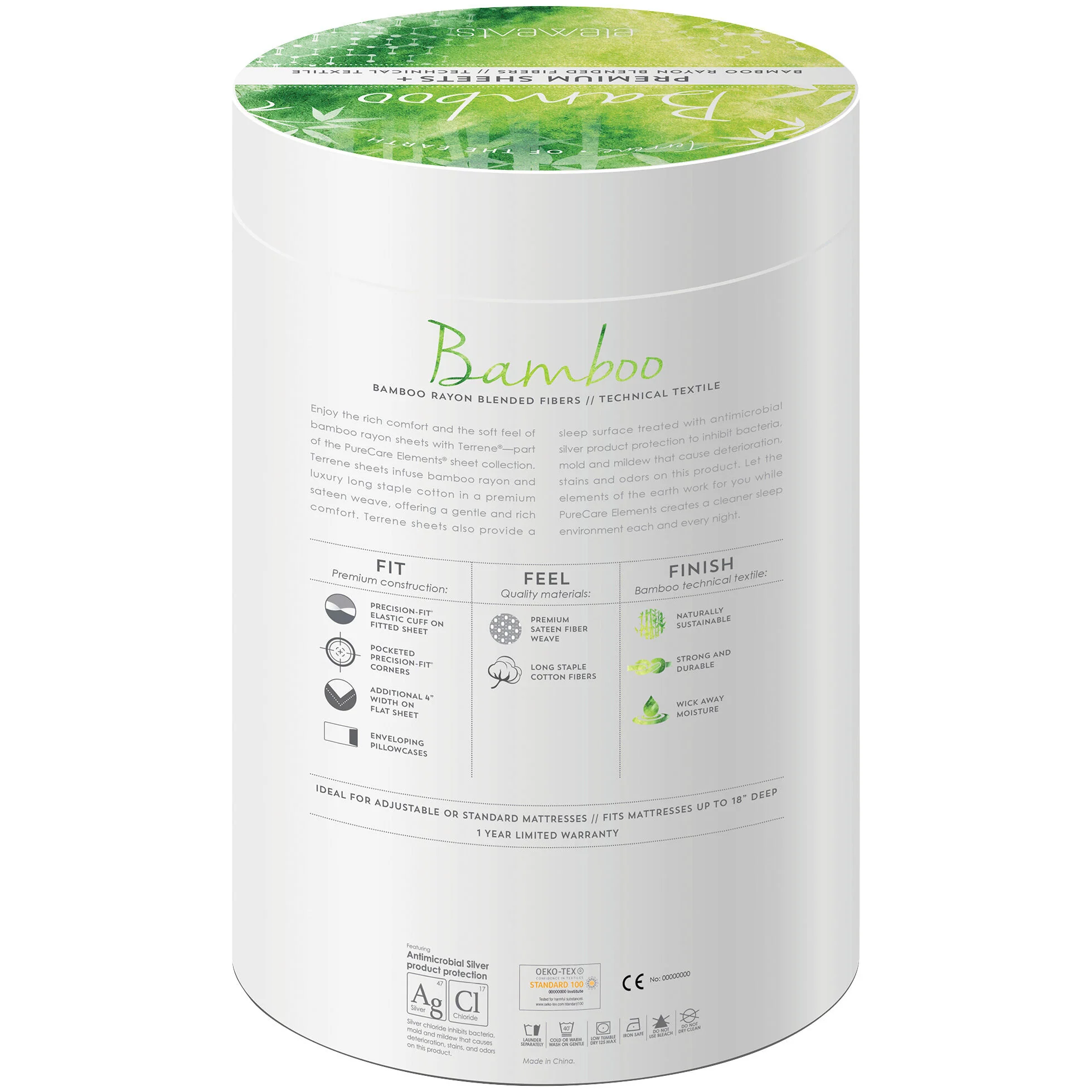 Elements Bamboo Sheet Set - Image 188