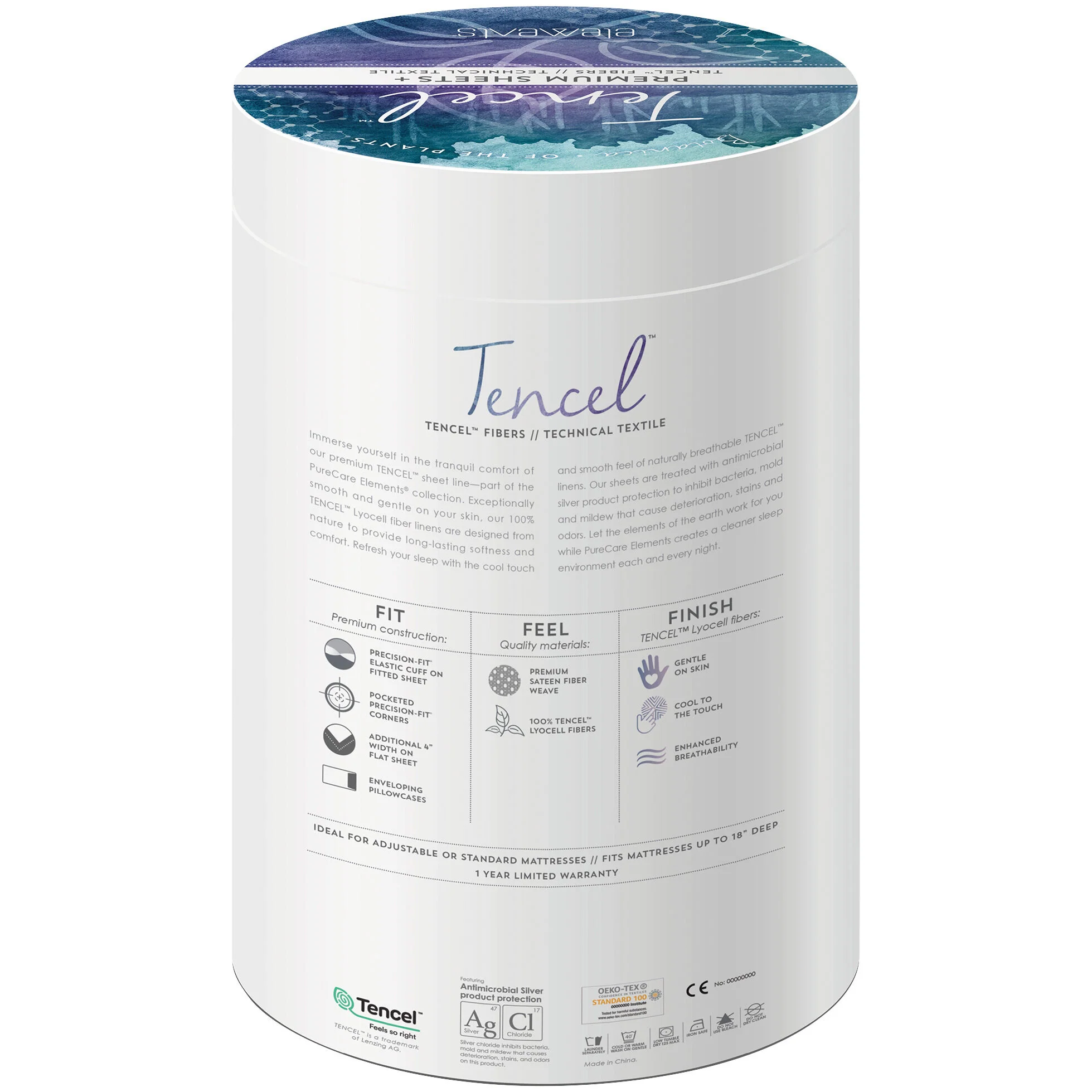 Elements Tencel Sheet Set - Image 79