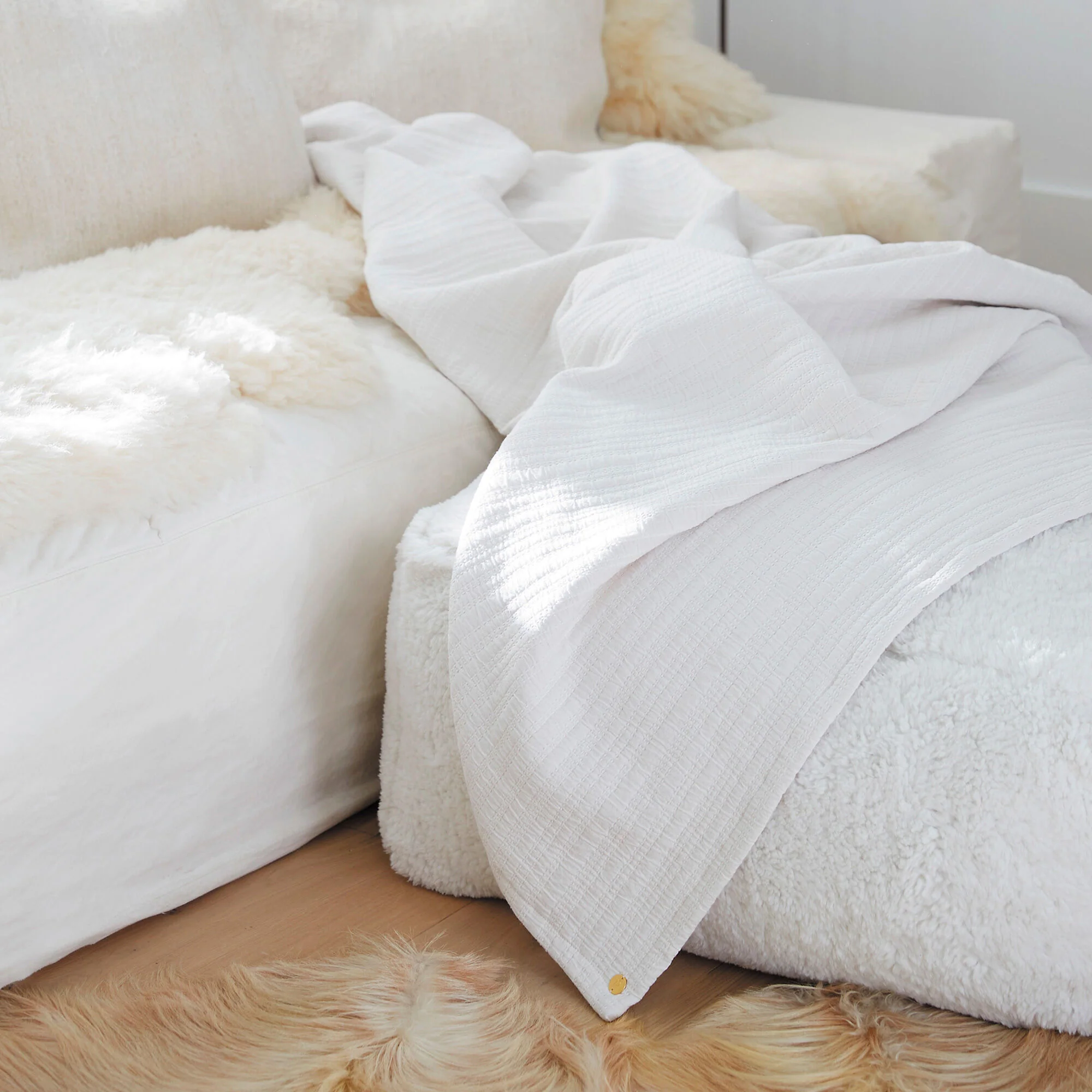 Everyday Cotton Coverlet - Image 5