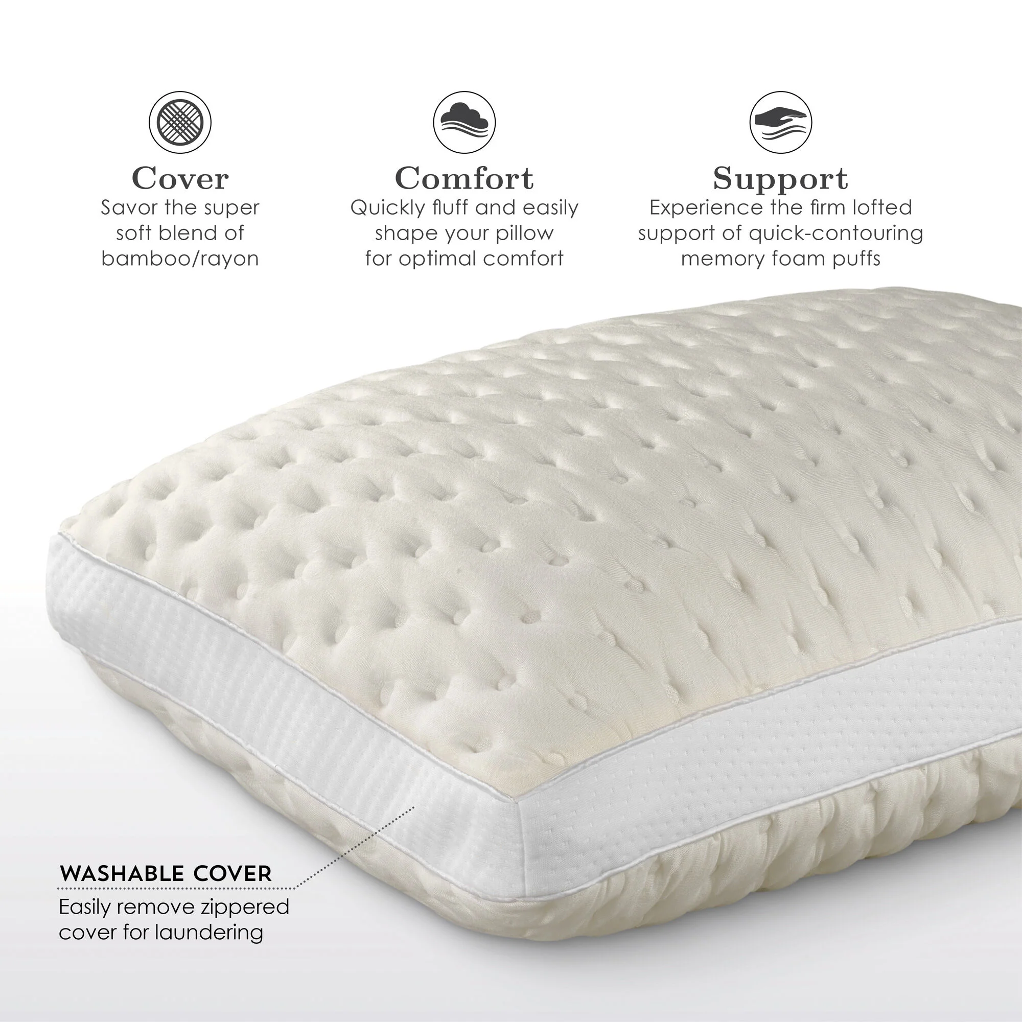 Fabrictech Bamboo Soft Pillow - Image 7
