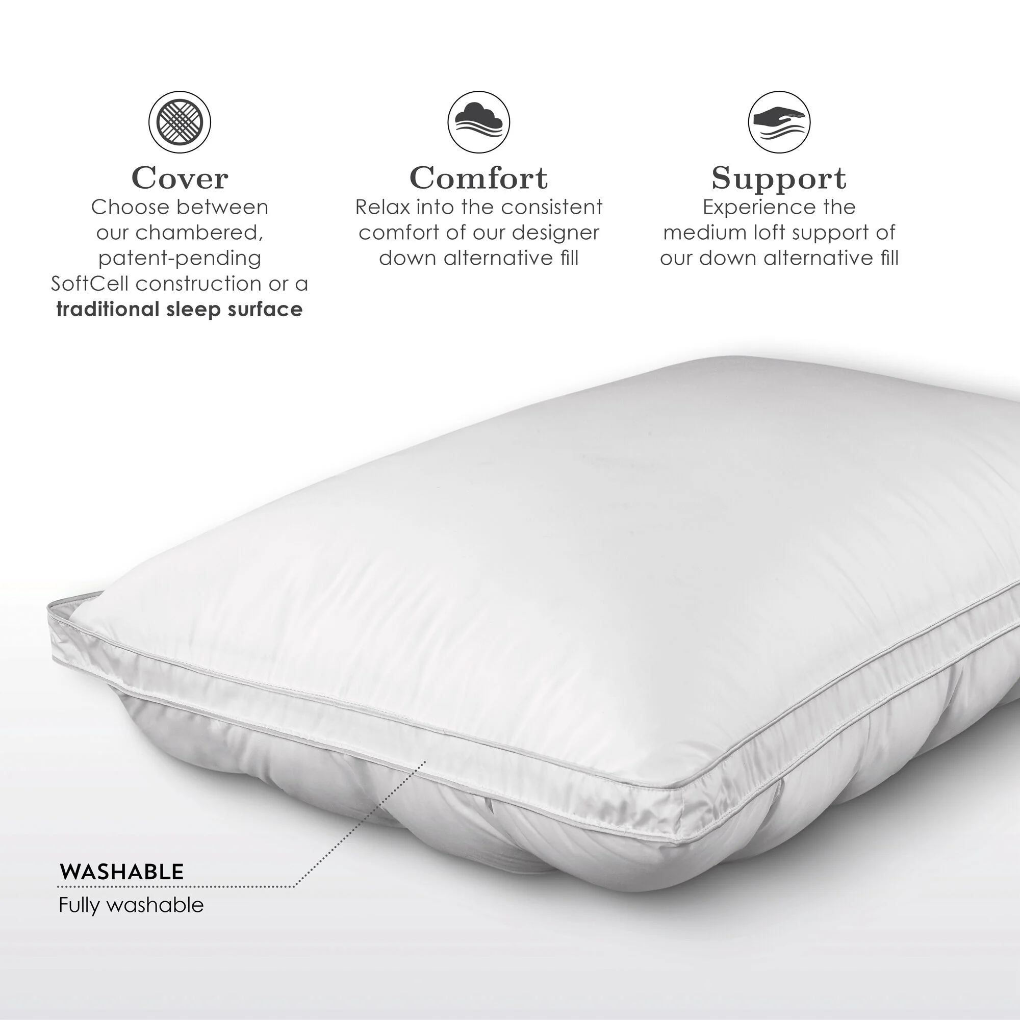 Fabrictech SoftCell Lite Pillow - Image 9
