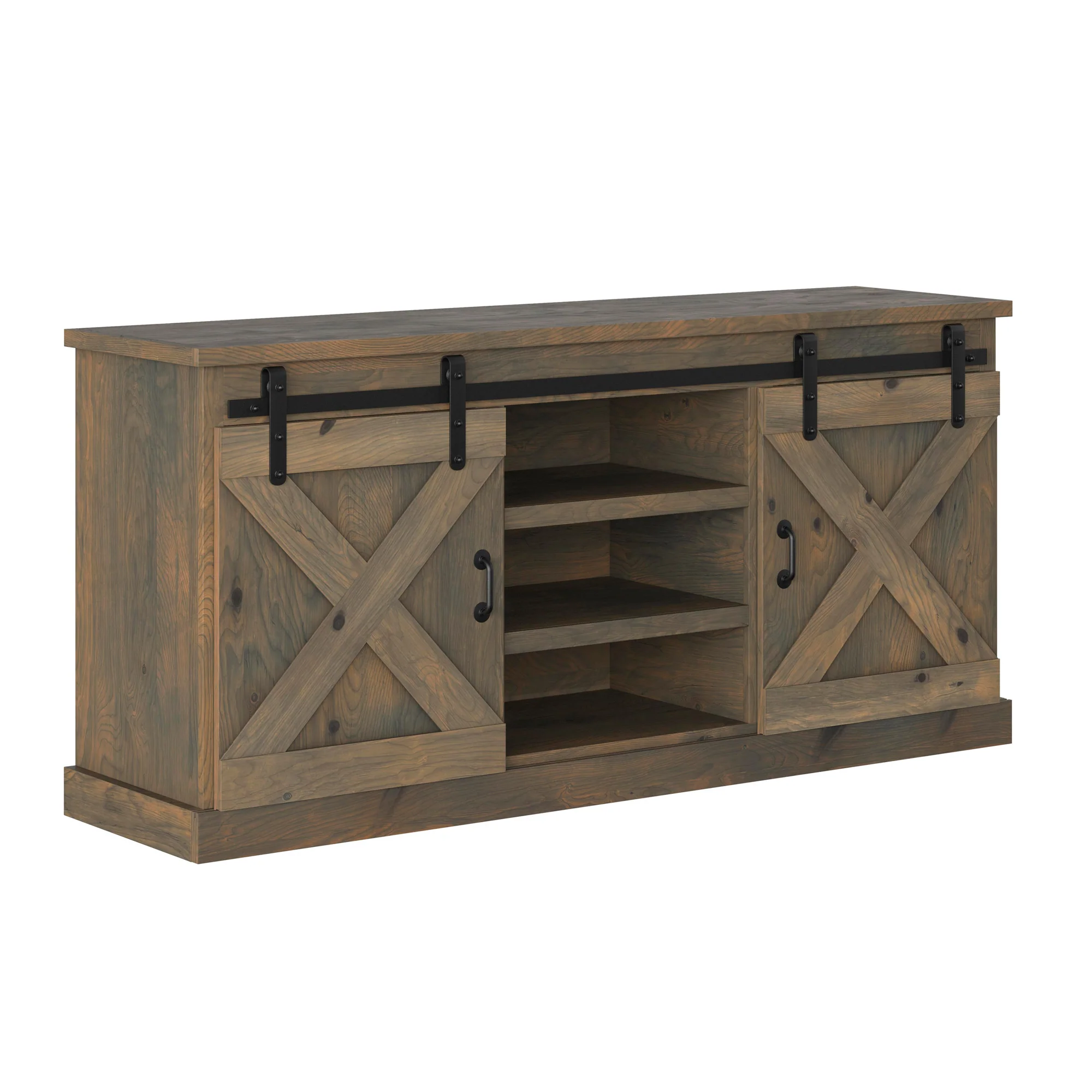 Farmhouse 66 Inch TV Stand - Image 10