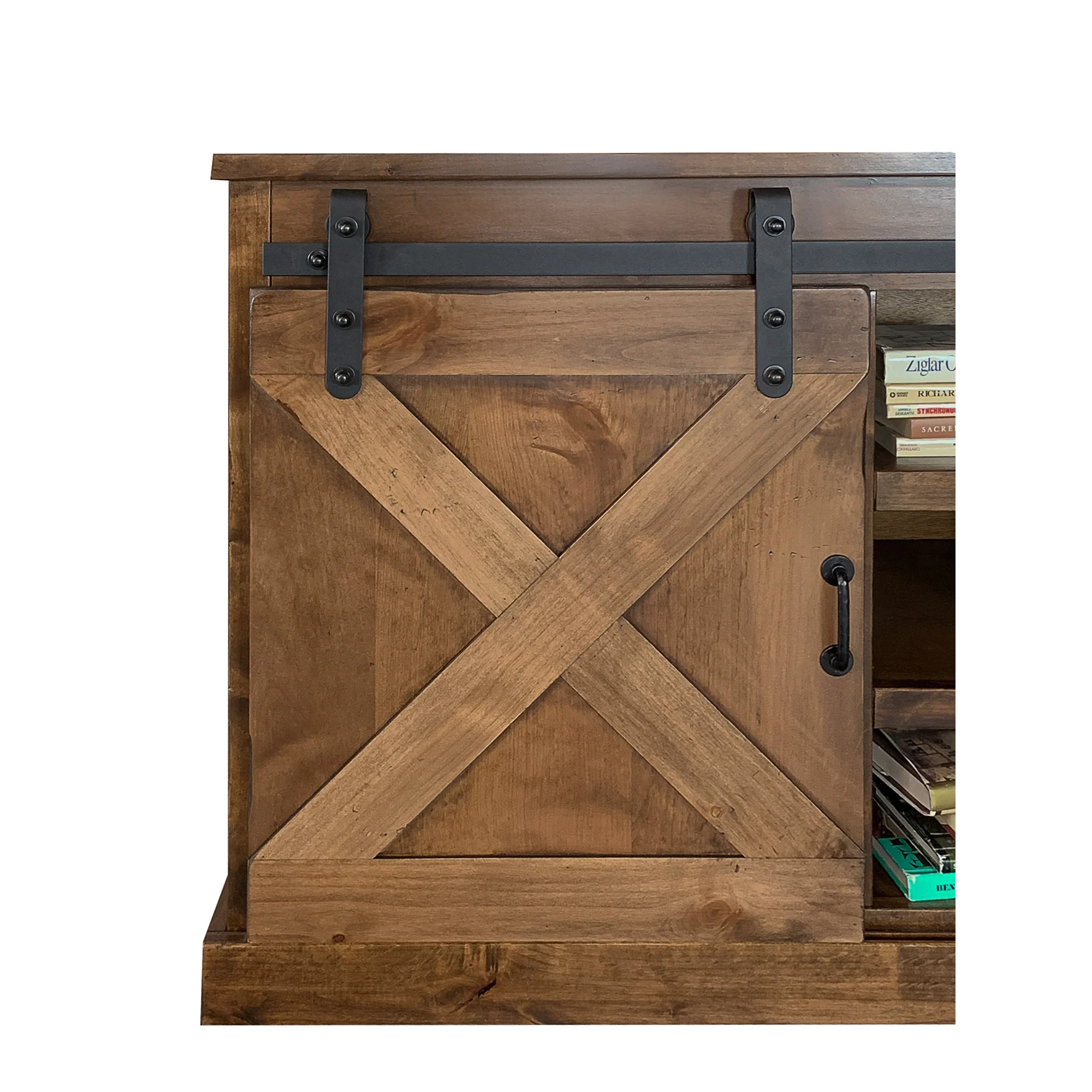 Farmhouse 66 Inch TV Stand - Image 6