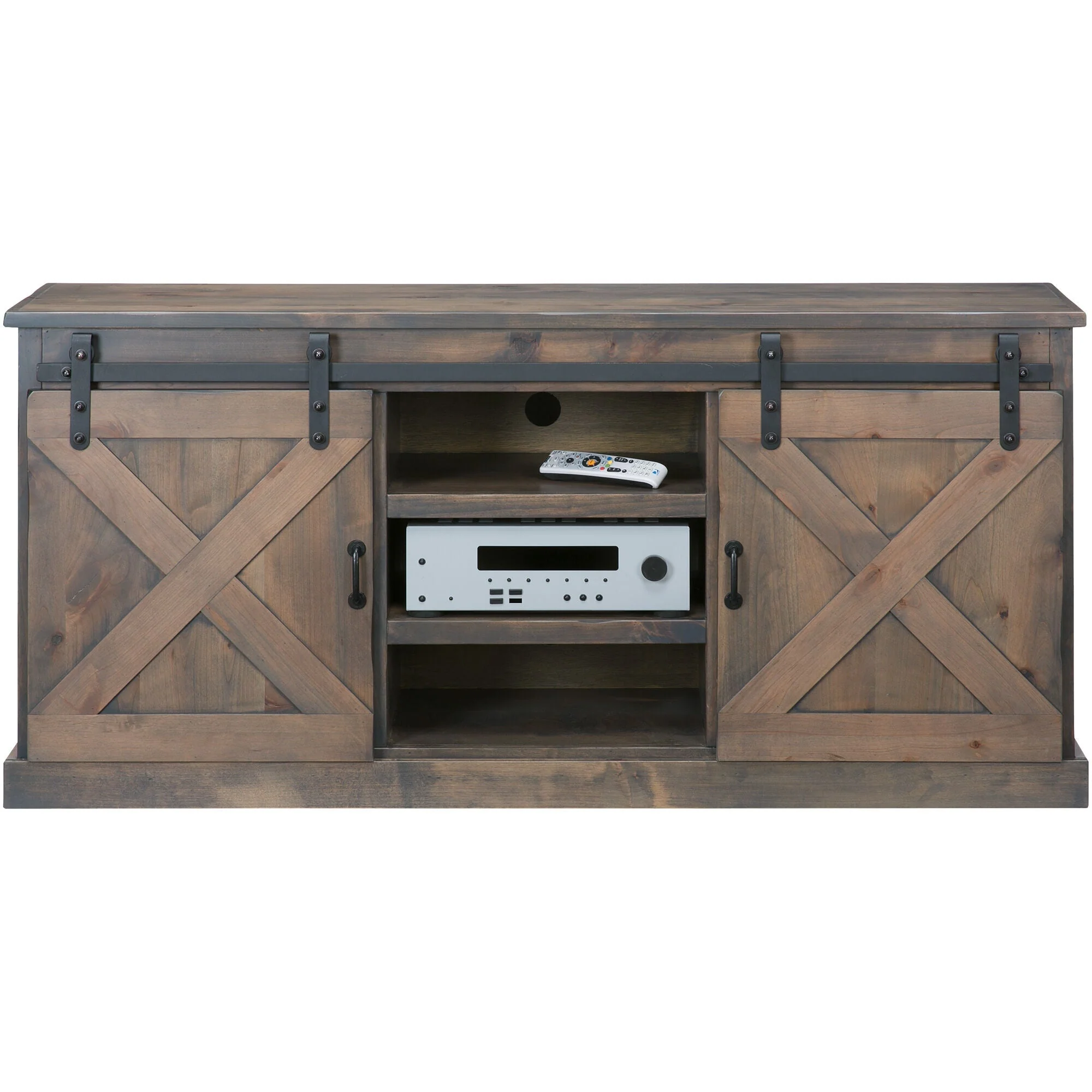 Farmhouse 66 Inch TV Stand - Image 8