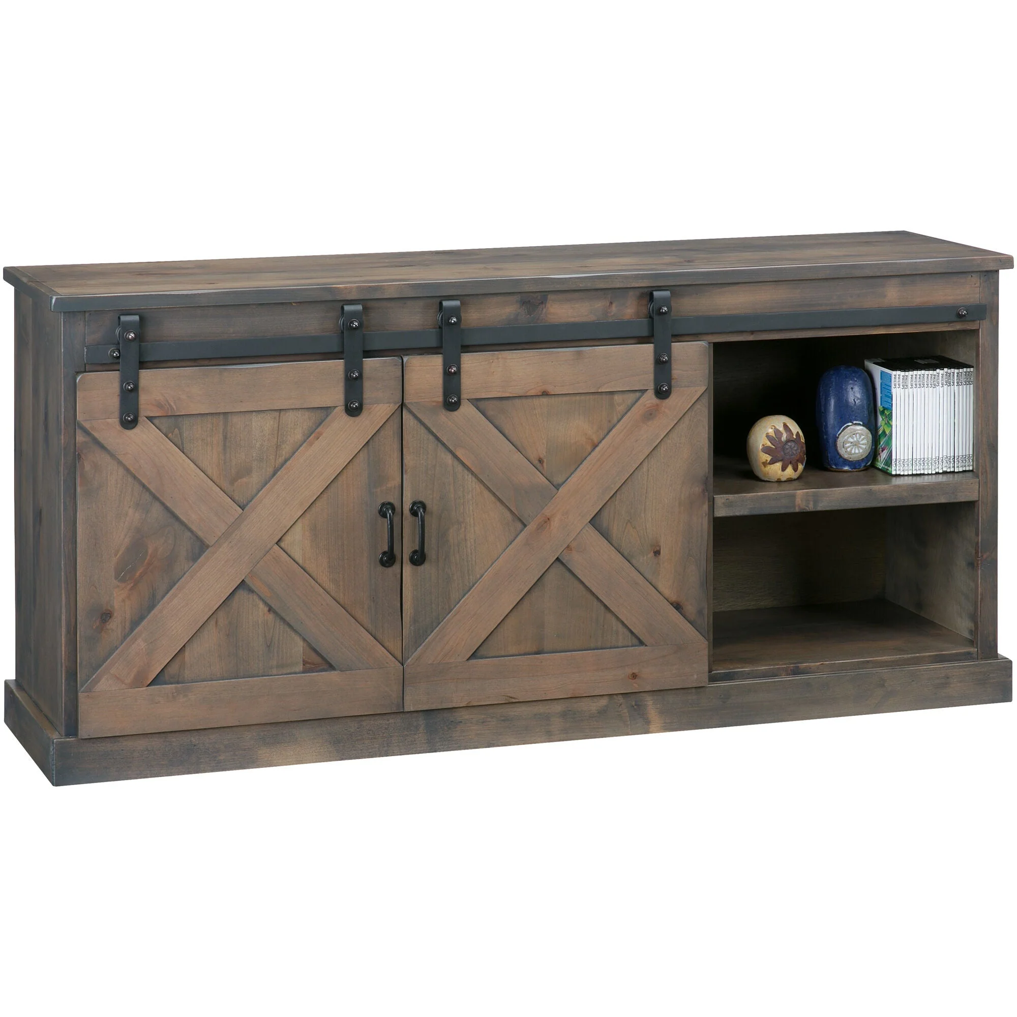 Farmhouse 66 Inch TV Stand - Image 9
