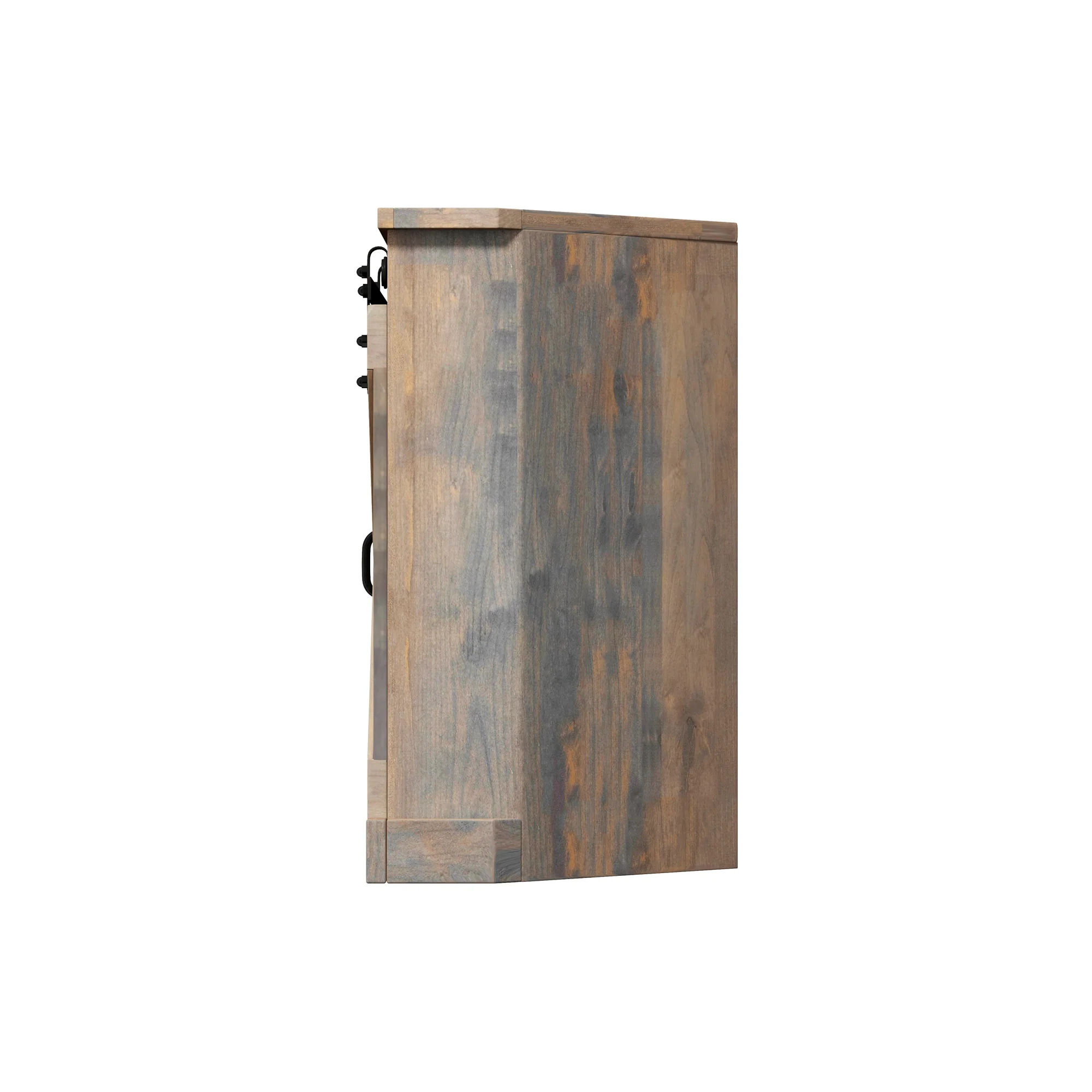 Farmhouse 66 Inch Corner TV Stand - Image 13