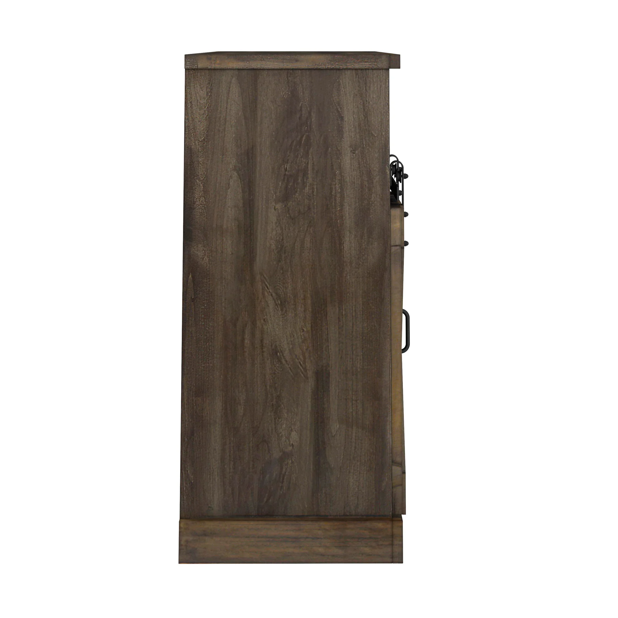 Farmhouse 66 Inch Fireplace Console - Image 5