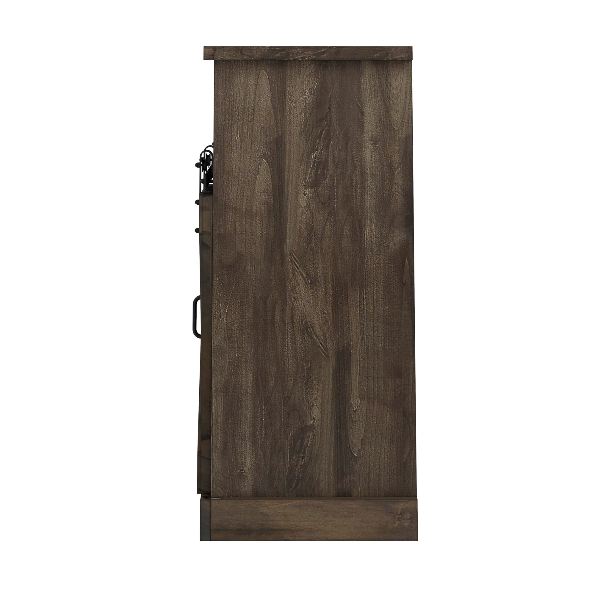 Farmhouse 66 Inch Fireplace Console - Image 6