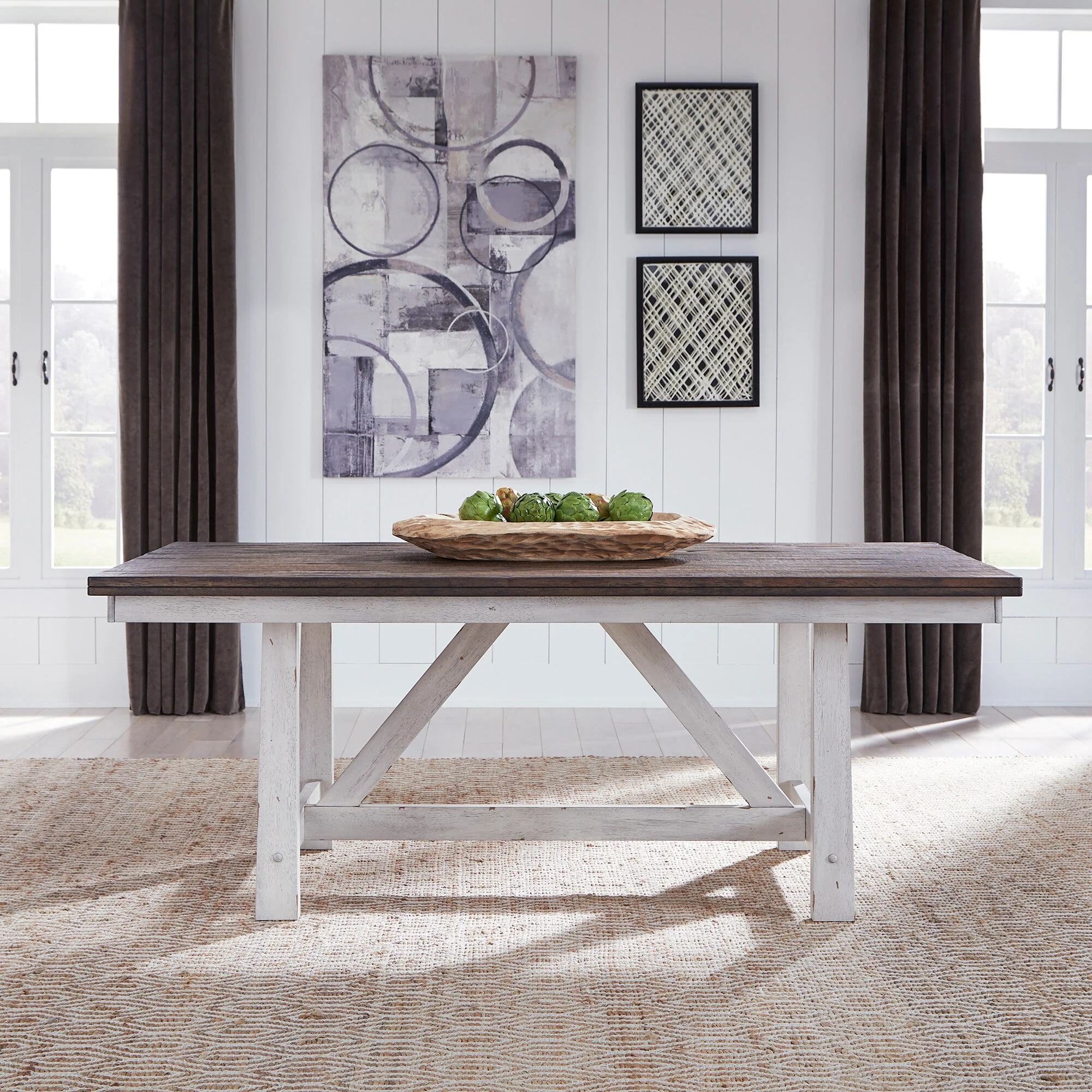 Farmhouse Fixed Top Table - Image 3