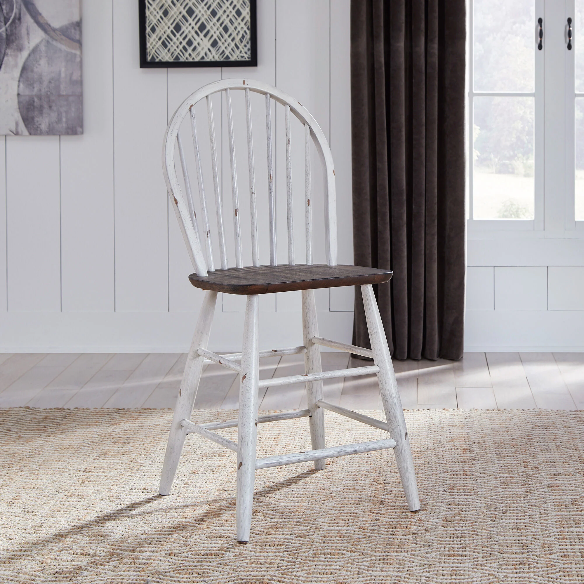 Farmhouse Windsor Counter Stool - Image 2