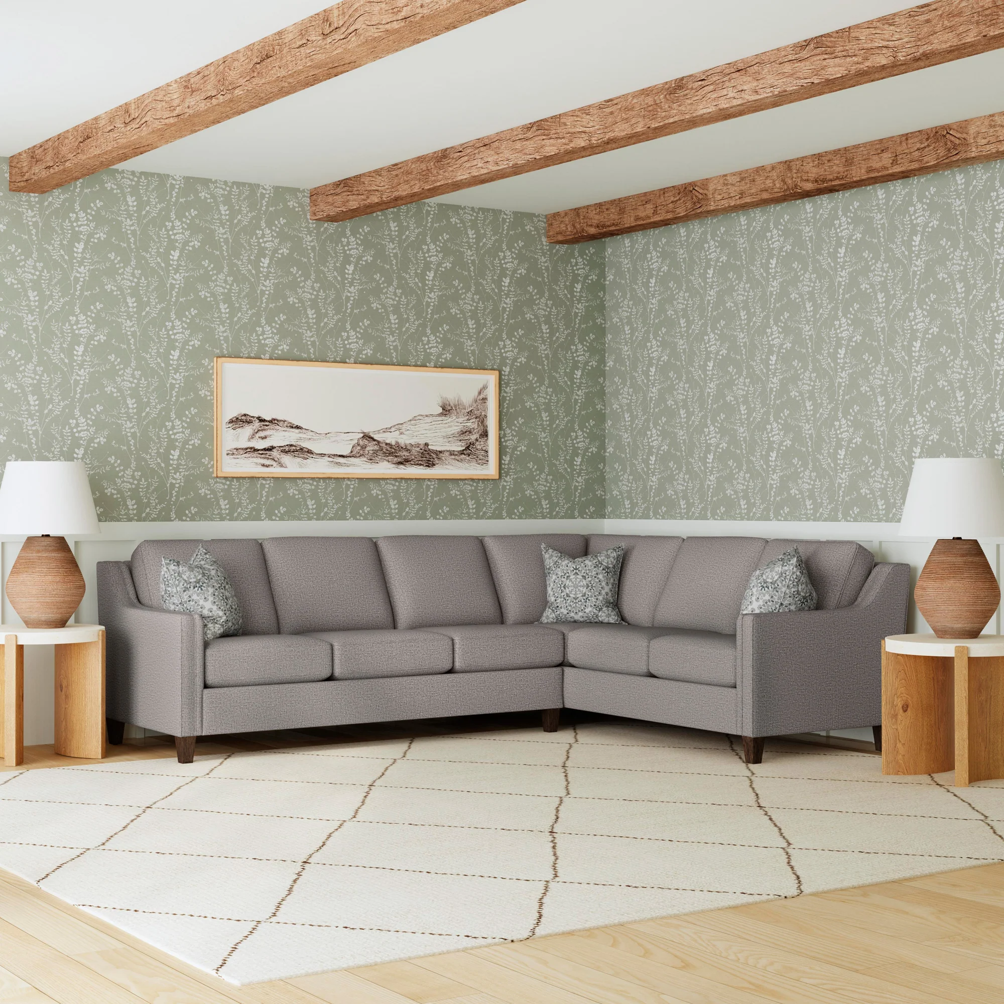 Finley 2 Piece Left Sofa Sectional - Image 3