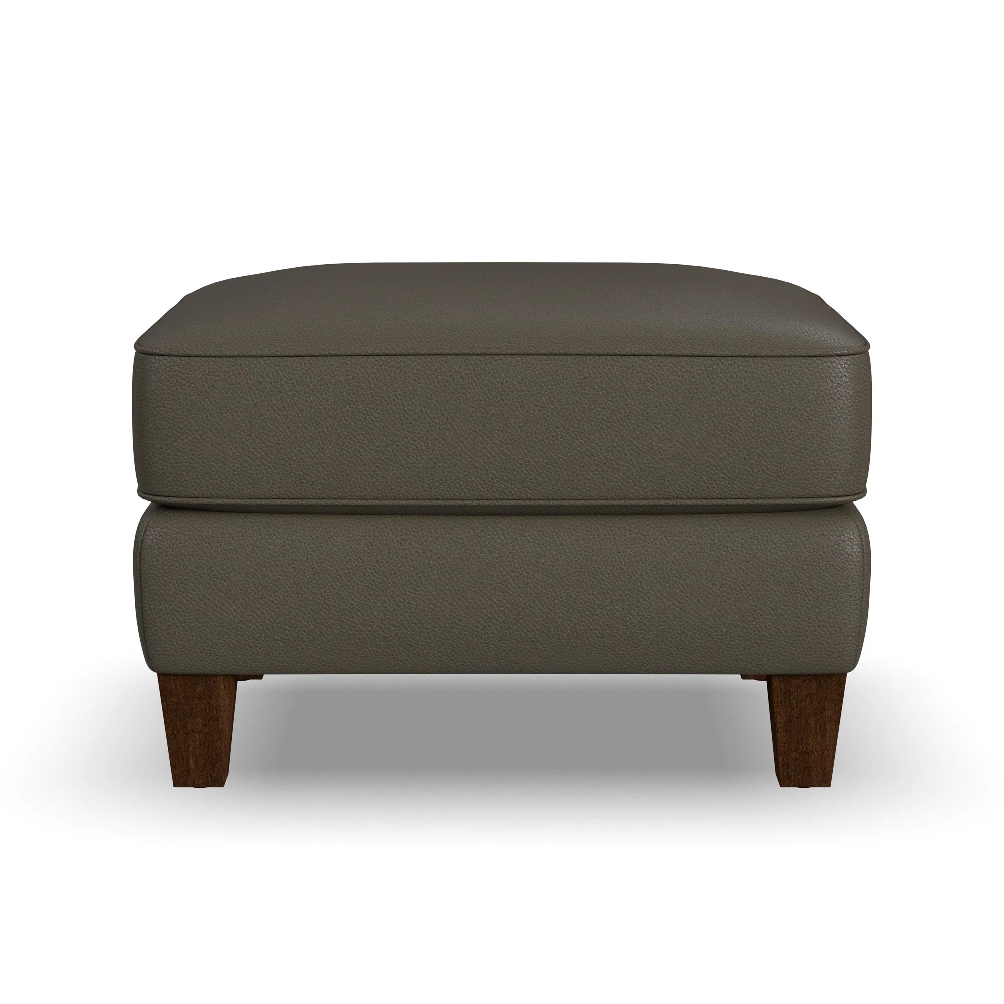 Finley Leather Ottoman