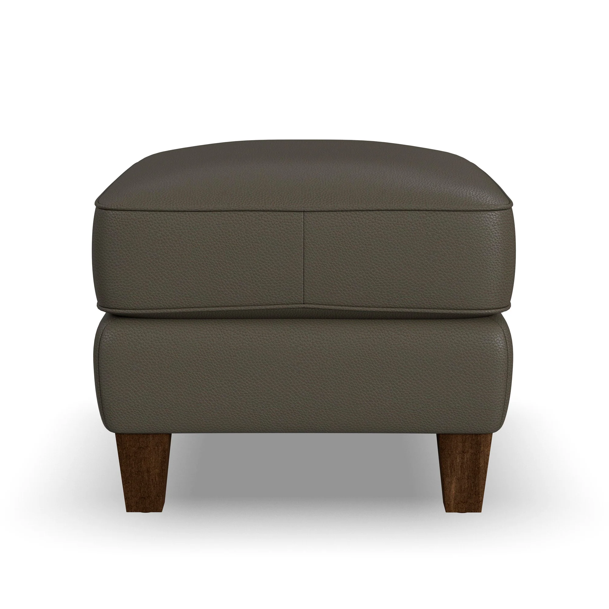Finley Leather Ottoman - Image 5