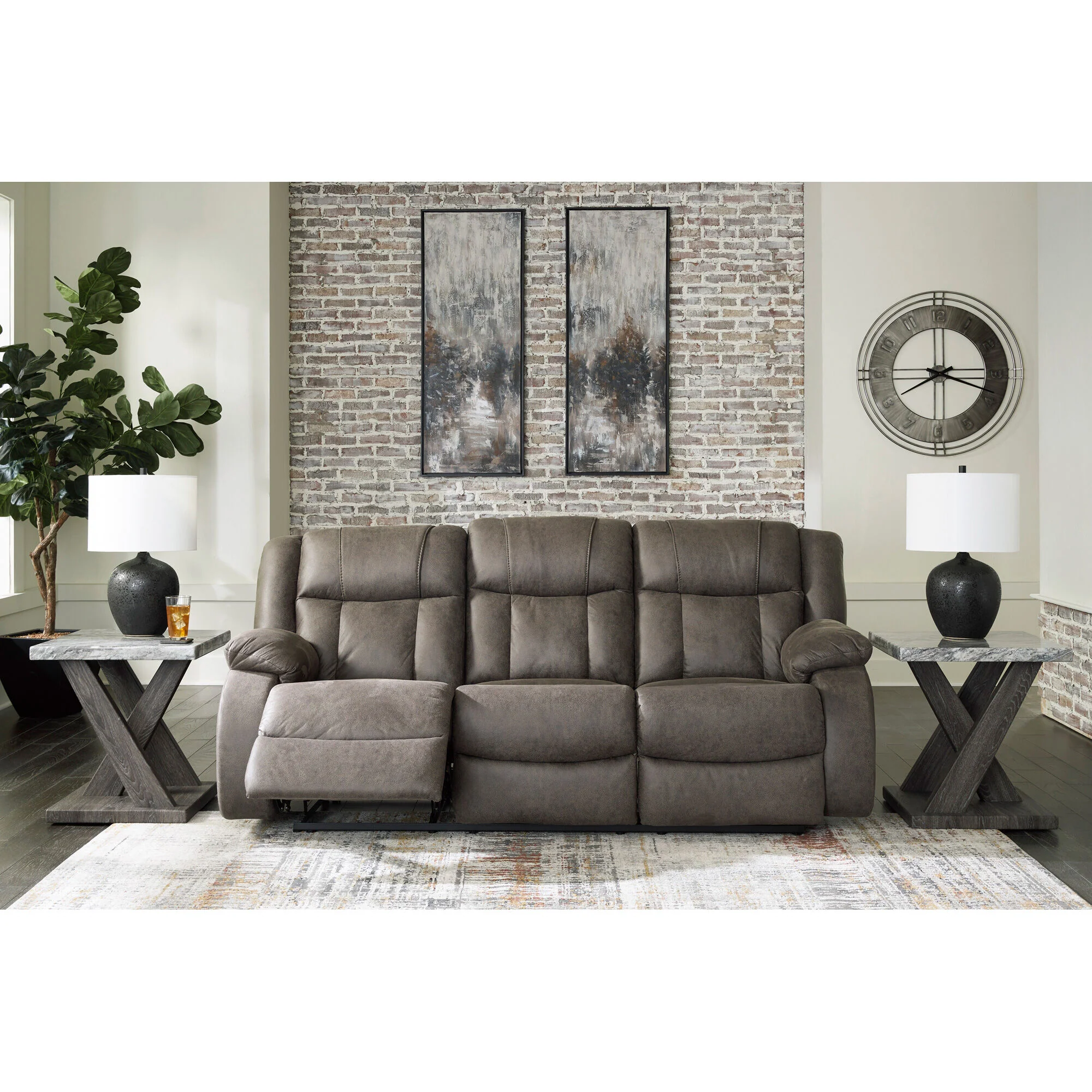 First Base Reclining Sofa - Image 4