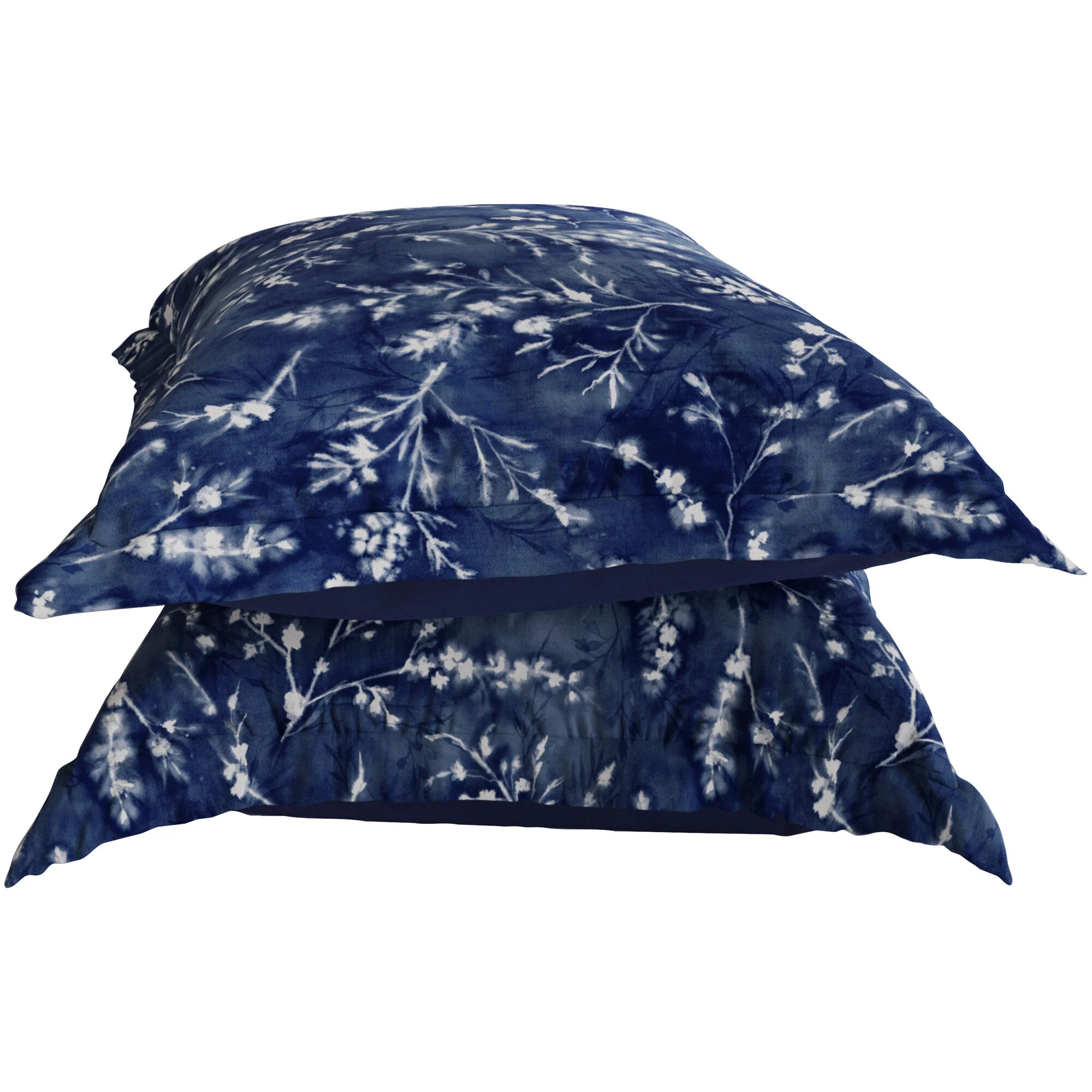 Flower Press Tencel Euro Pillow Shams - Image 5