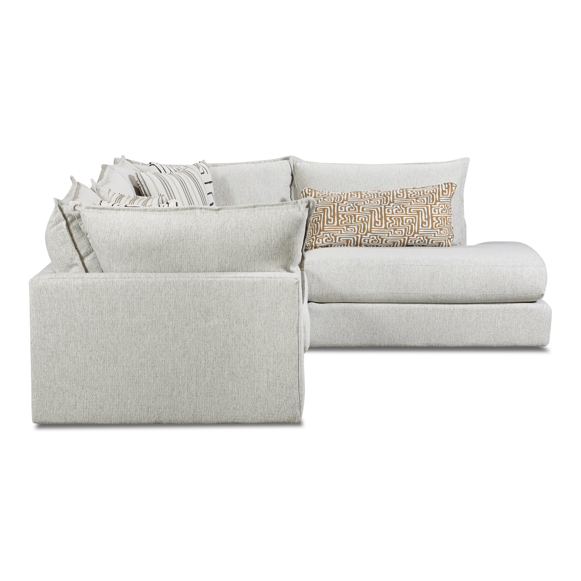Floza 4 Piece Sectional - Image 5