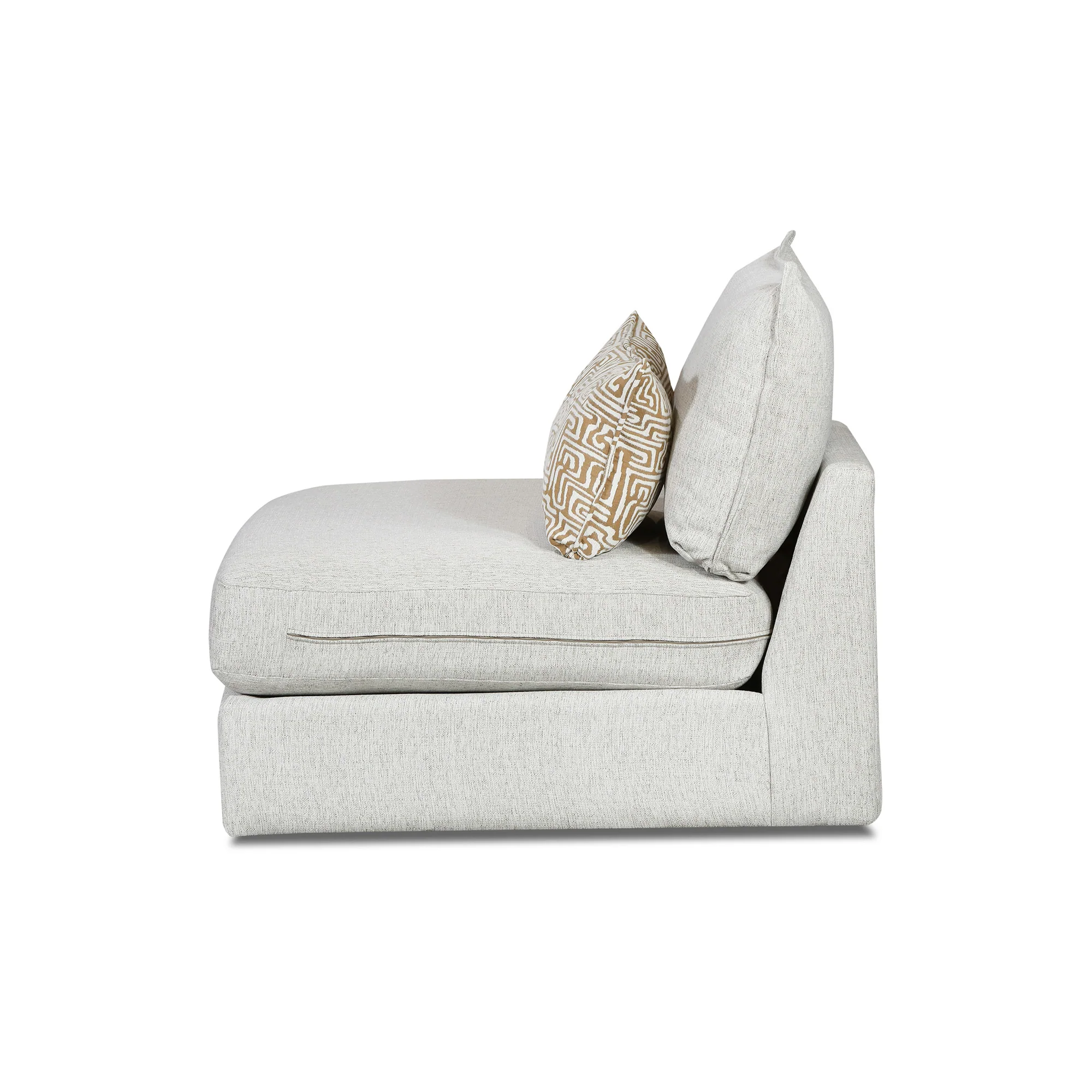 Floza LAF Armless Chaise - Image 4