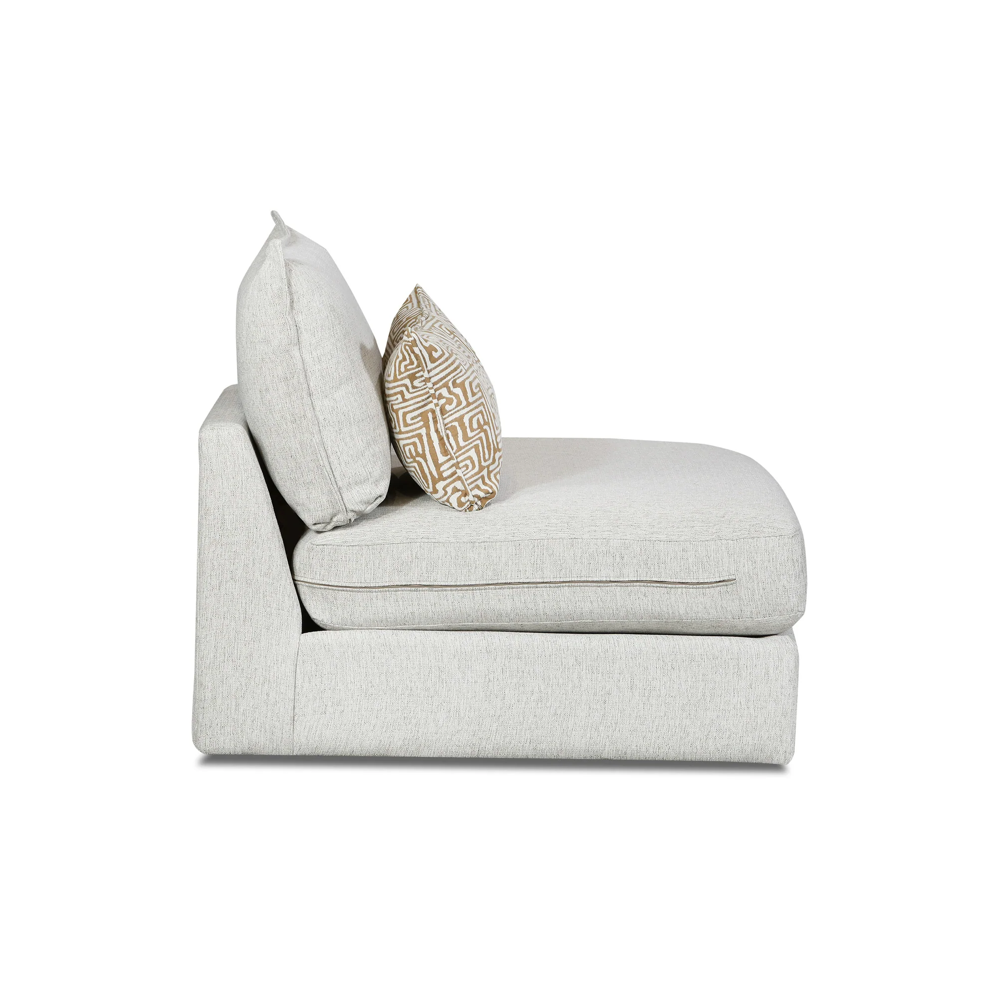 Floza RAF Armless Chaise - Image 4
