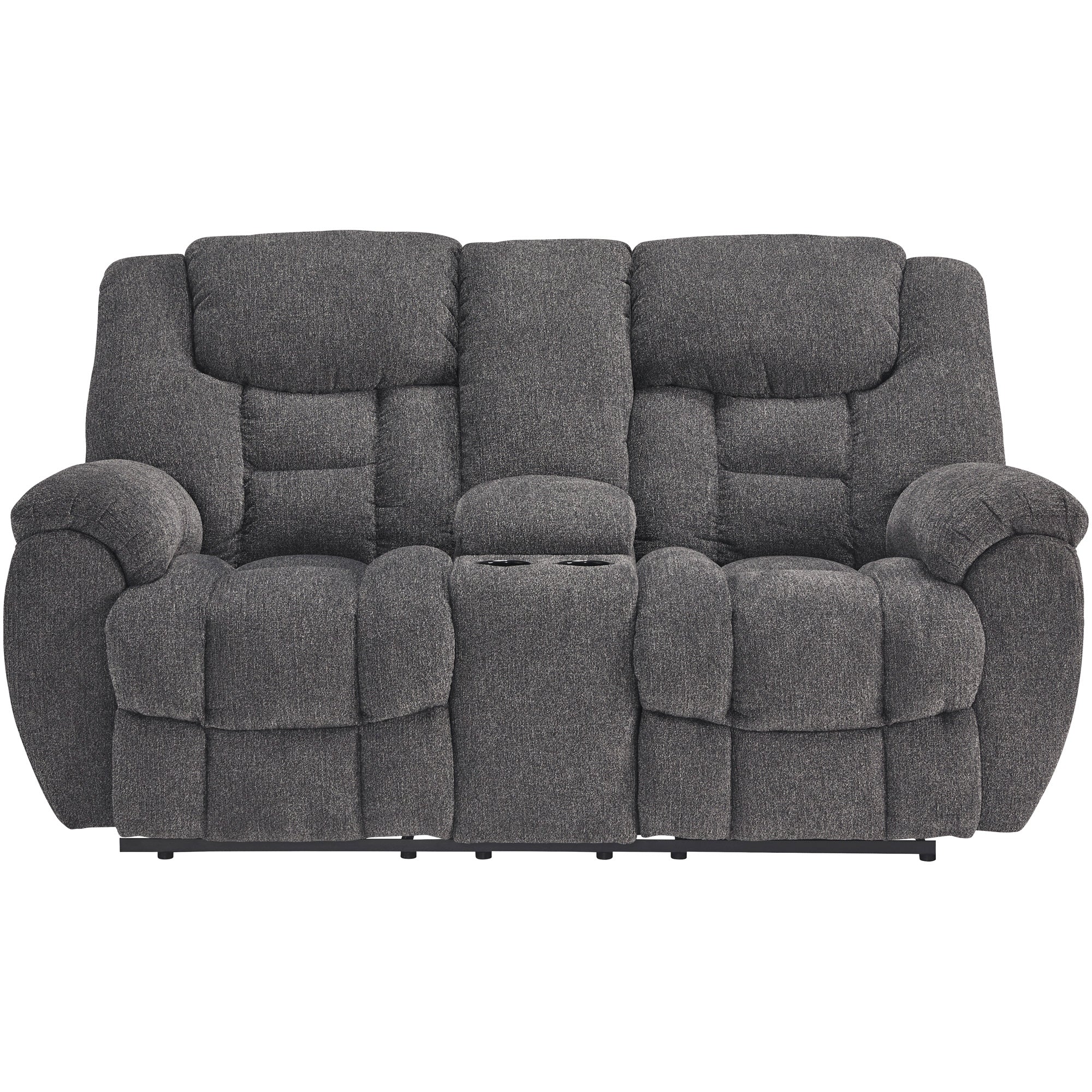 Foreside Reclining Console Loveseat