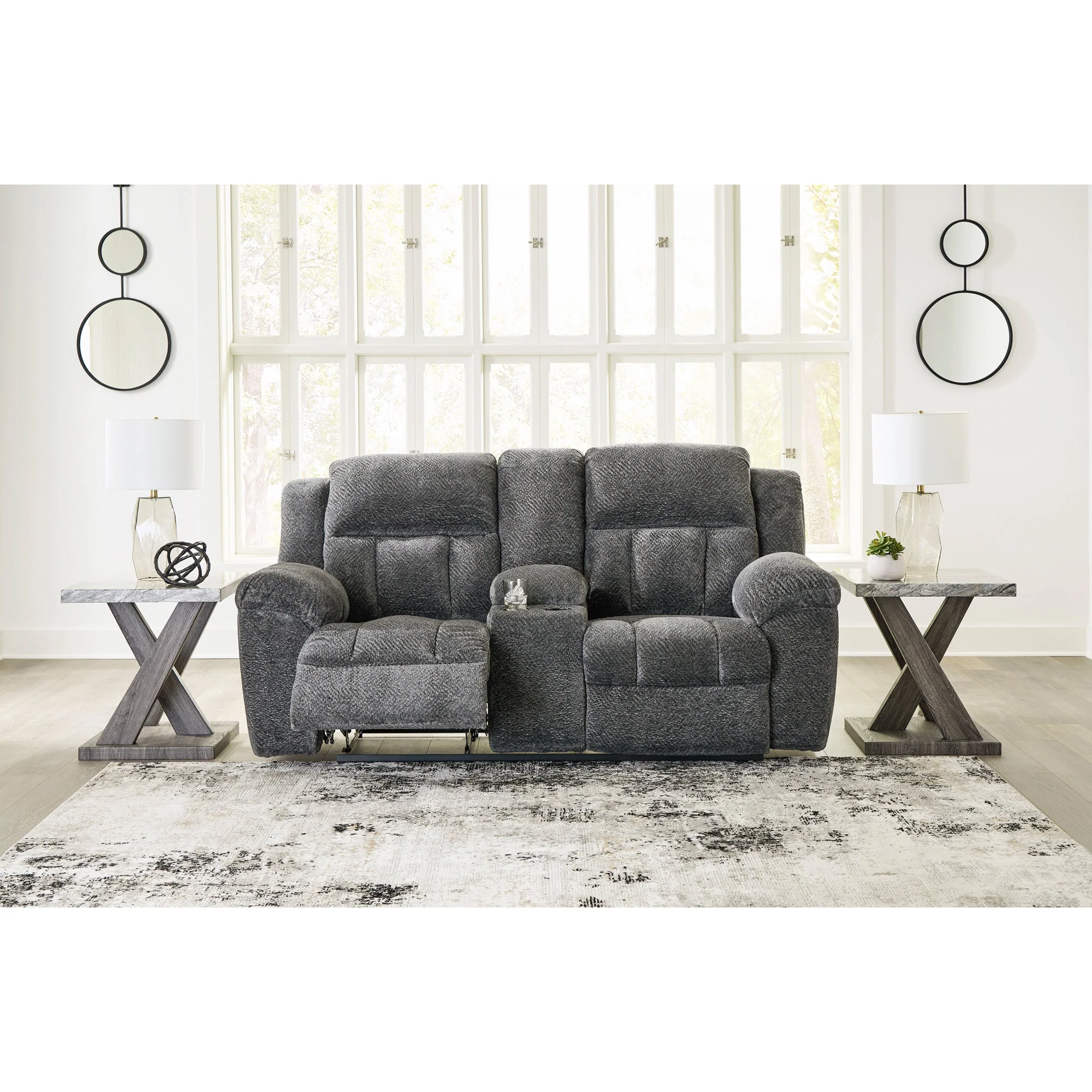 Frohn Console Reclining Loveseat - Image 3
