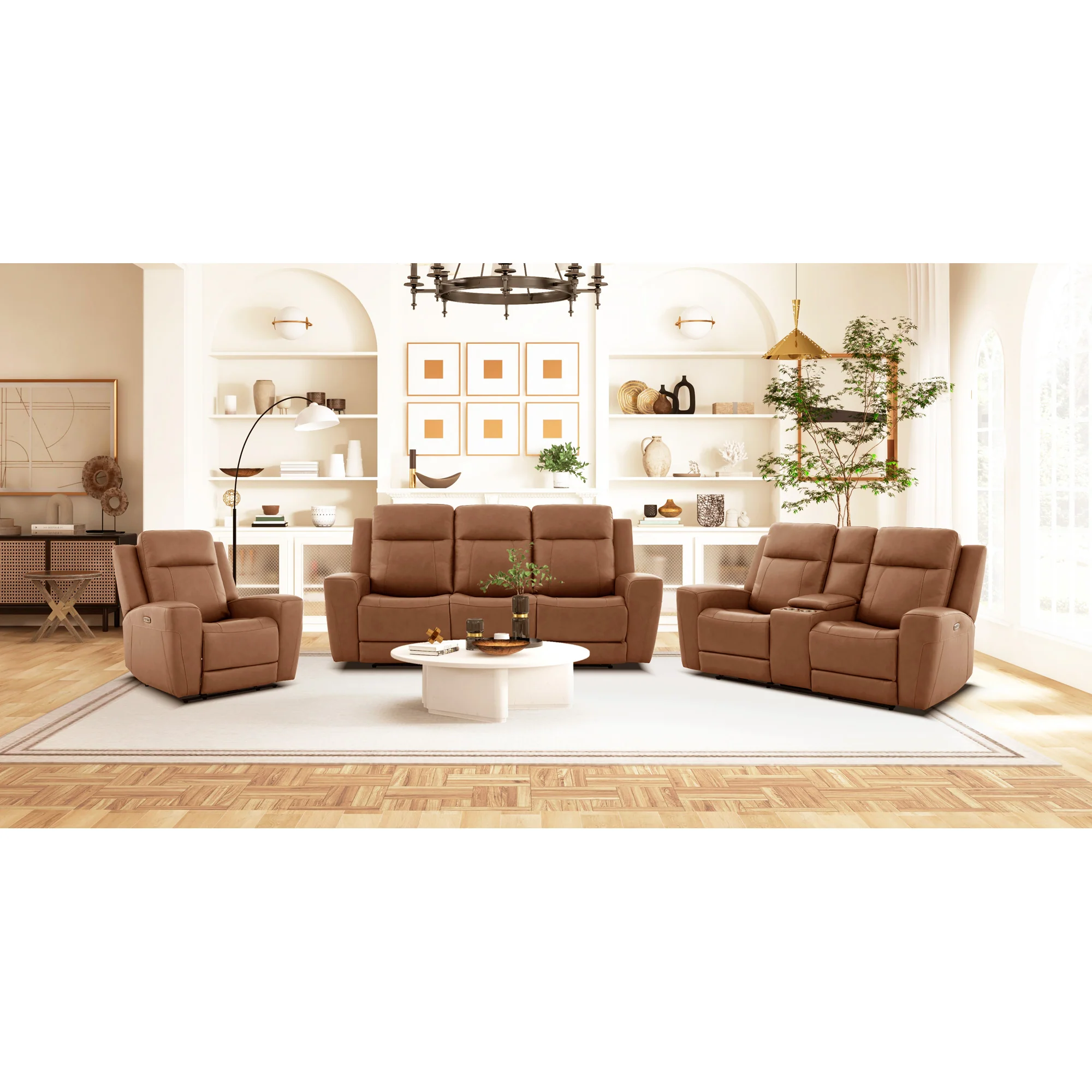 Gavin Dual Power Reclining Sofa - Image 4