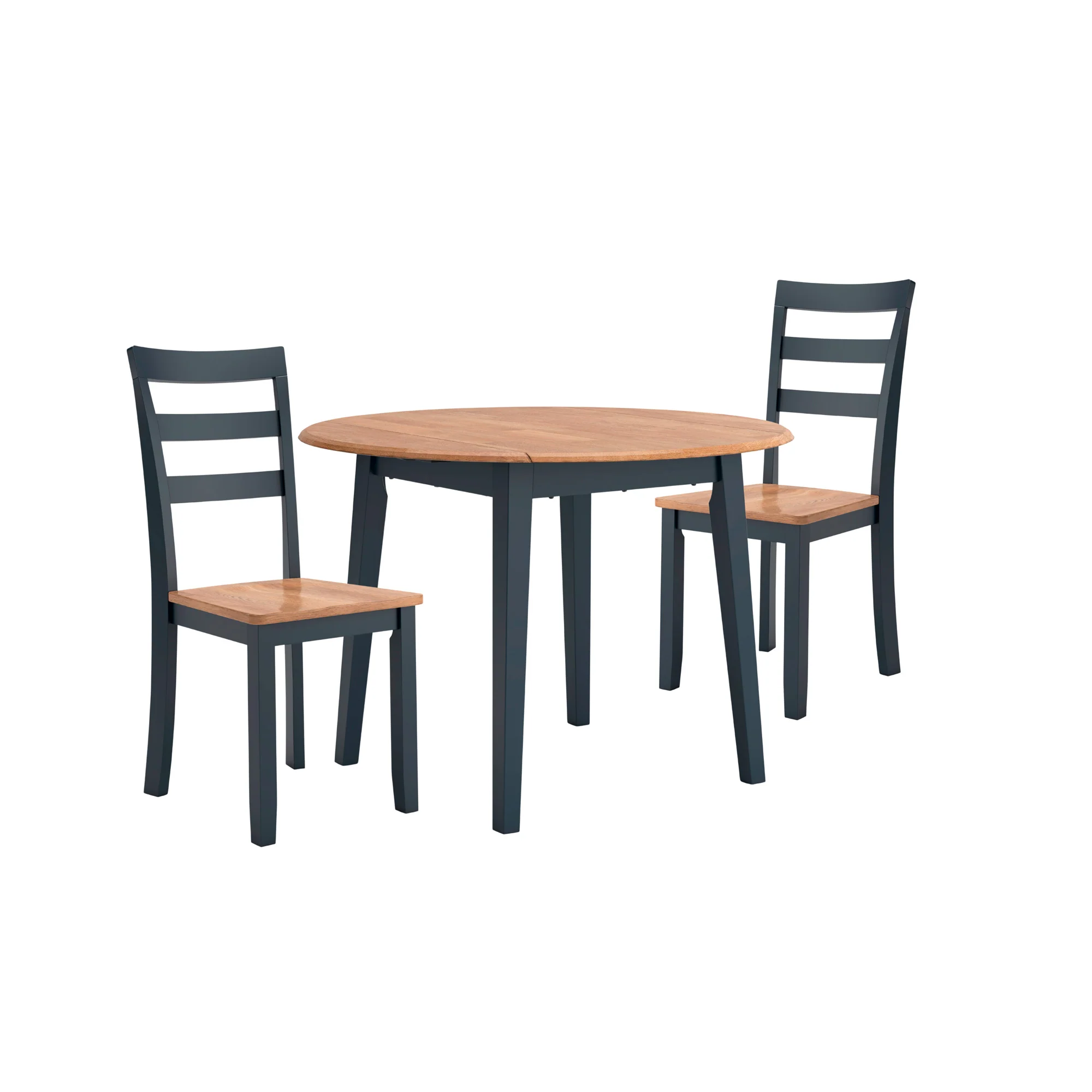 Gesthaven 3 Piece Round Drop Leaf Dining Set - Image 12