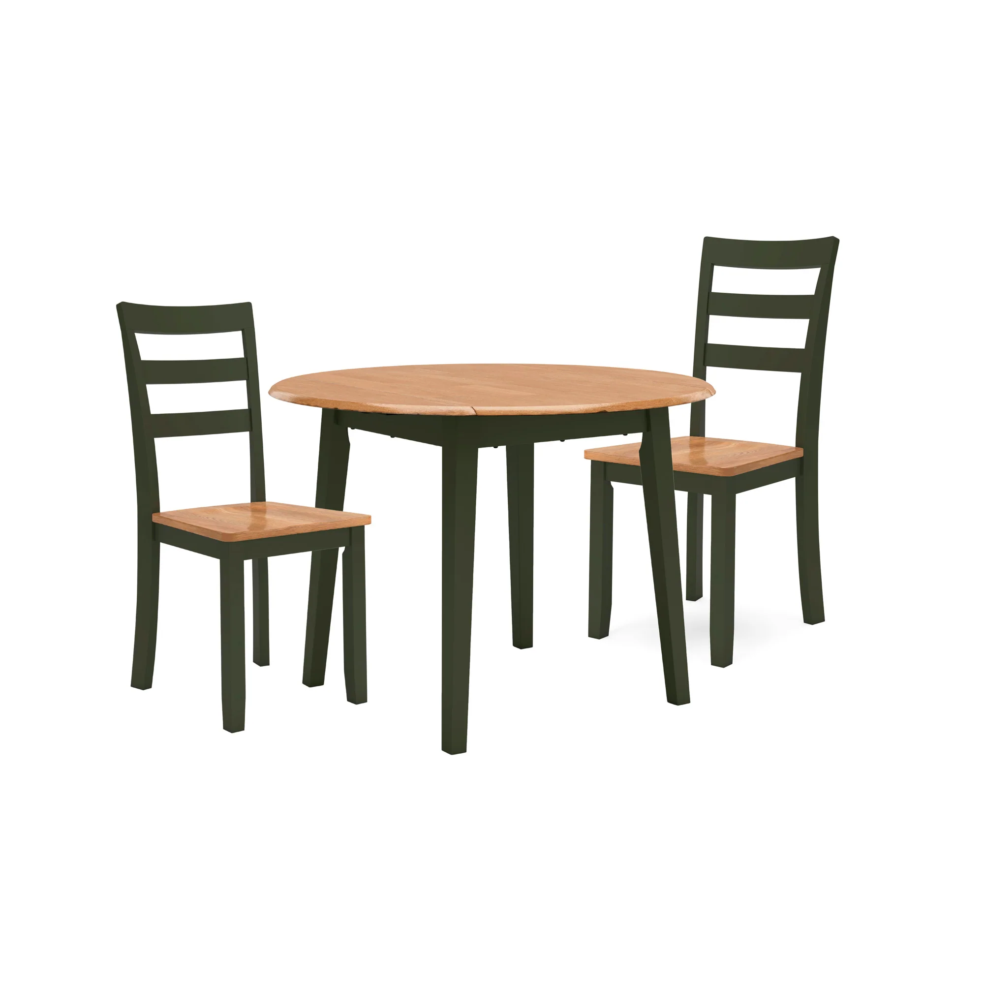 Gesthaven 3 Piece Round Drop Leaf Dining Set - Image 6