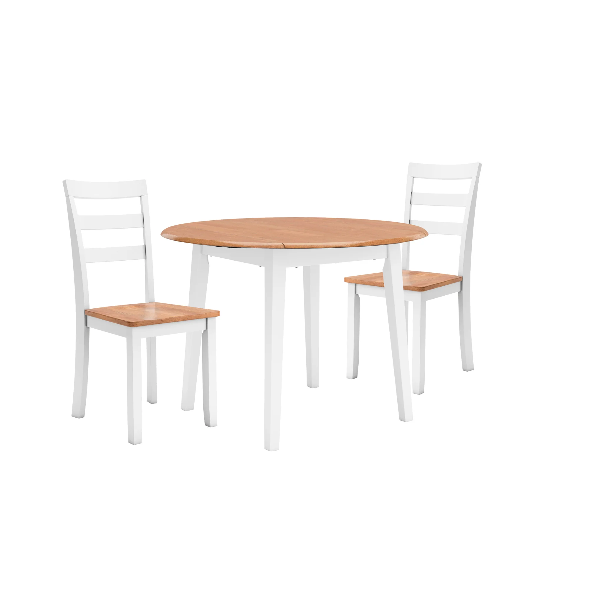 Gesthaven 3 Piece Round Drop Leaf Dining Set - Image 9
