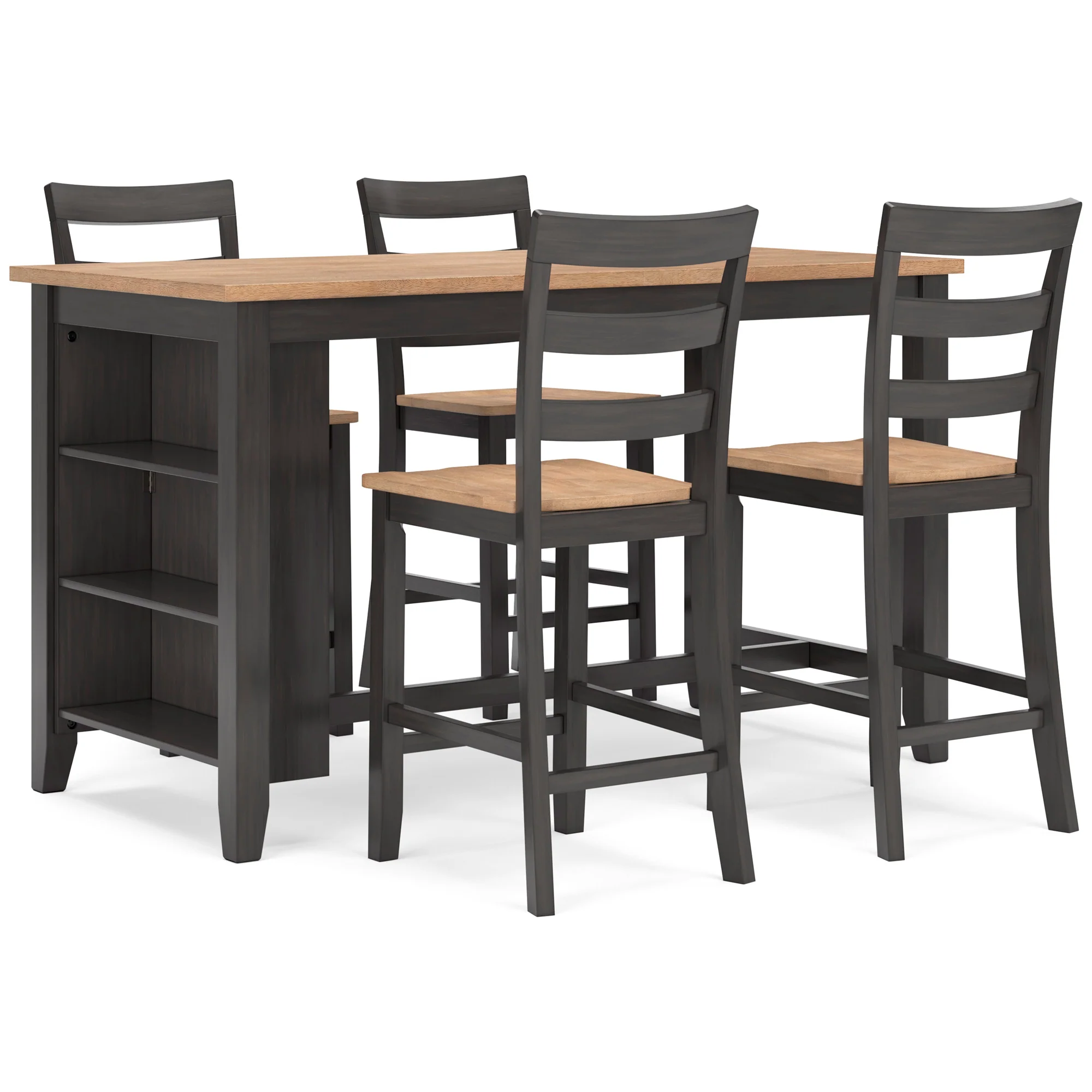 Gesthaven 5 Piece Rectangular Counter Dining Set - Image 10