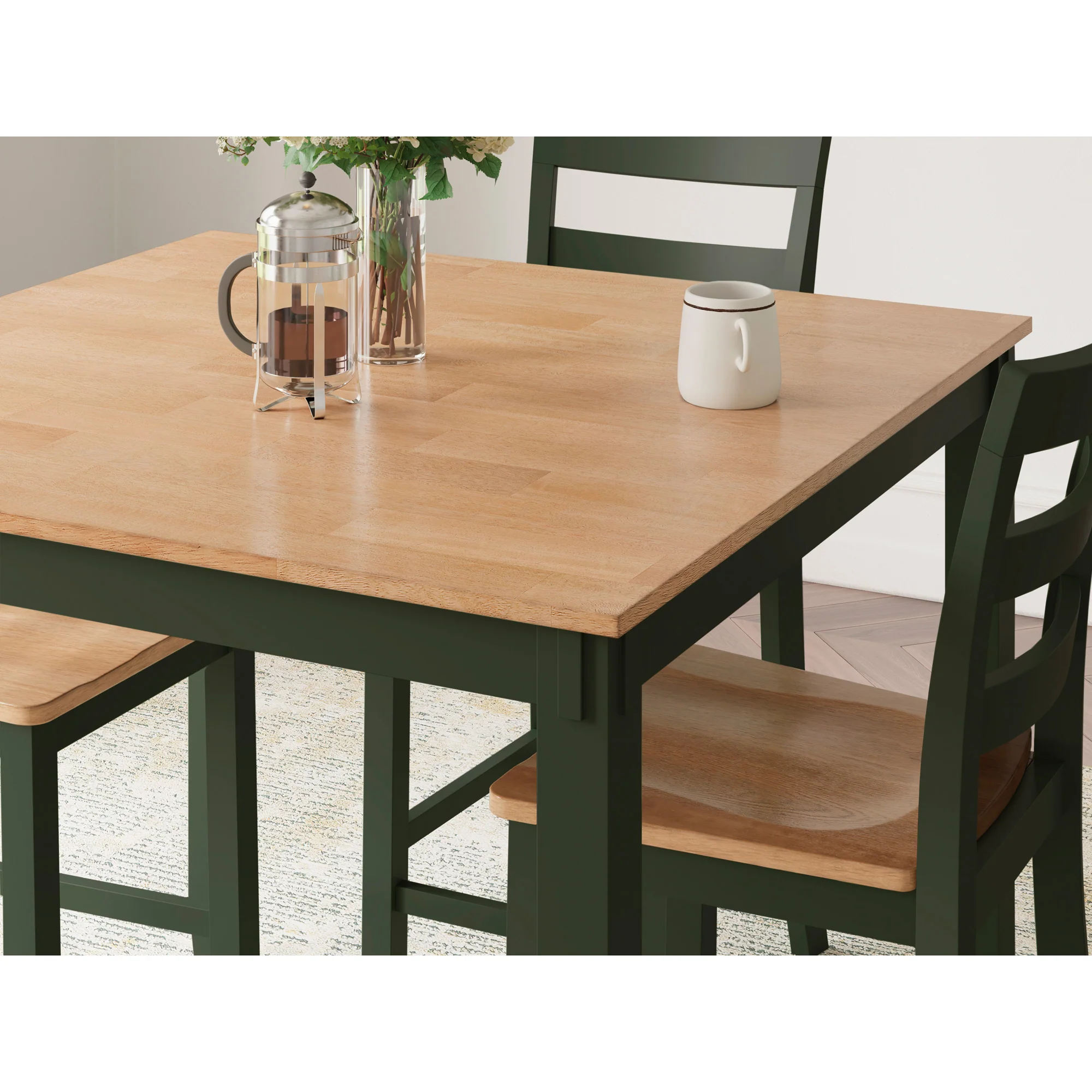 Gesthaven 5 Piece Square Counter Dining Set - Image 16