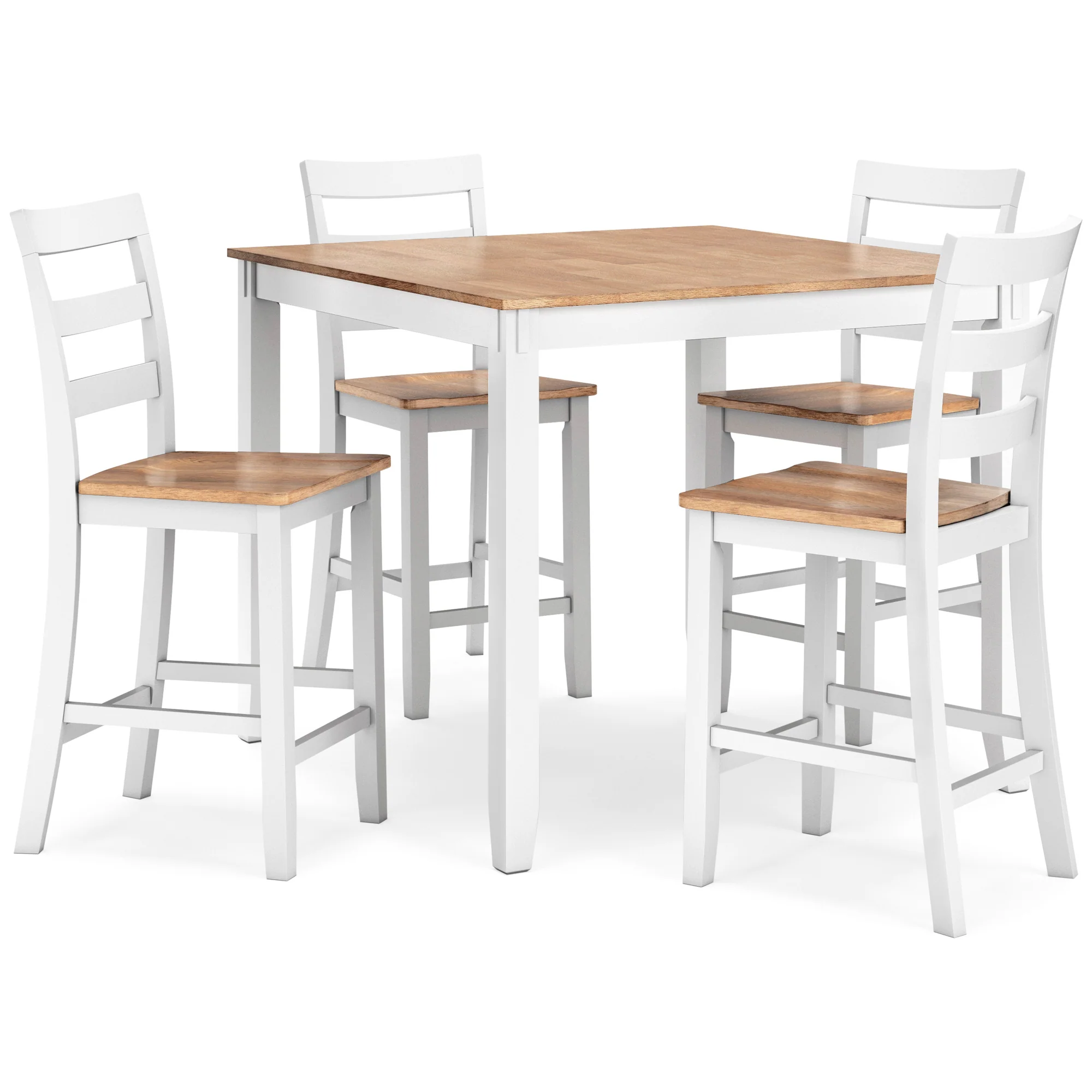 Gesthaven 5 Piece Square Counter Dining Set - Image 2