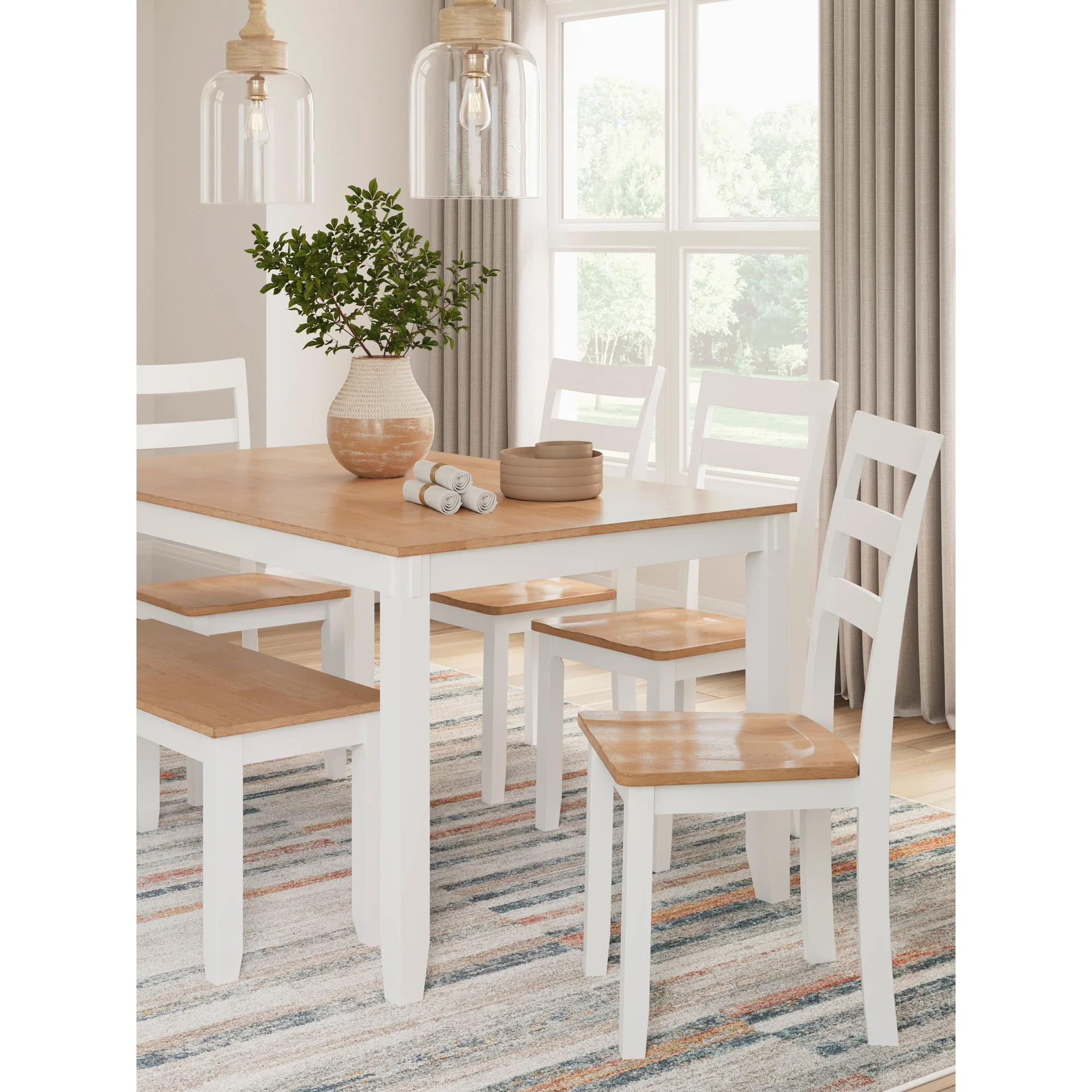 Gesthaven 6 Piece Rectangular Dining Set - Image 15