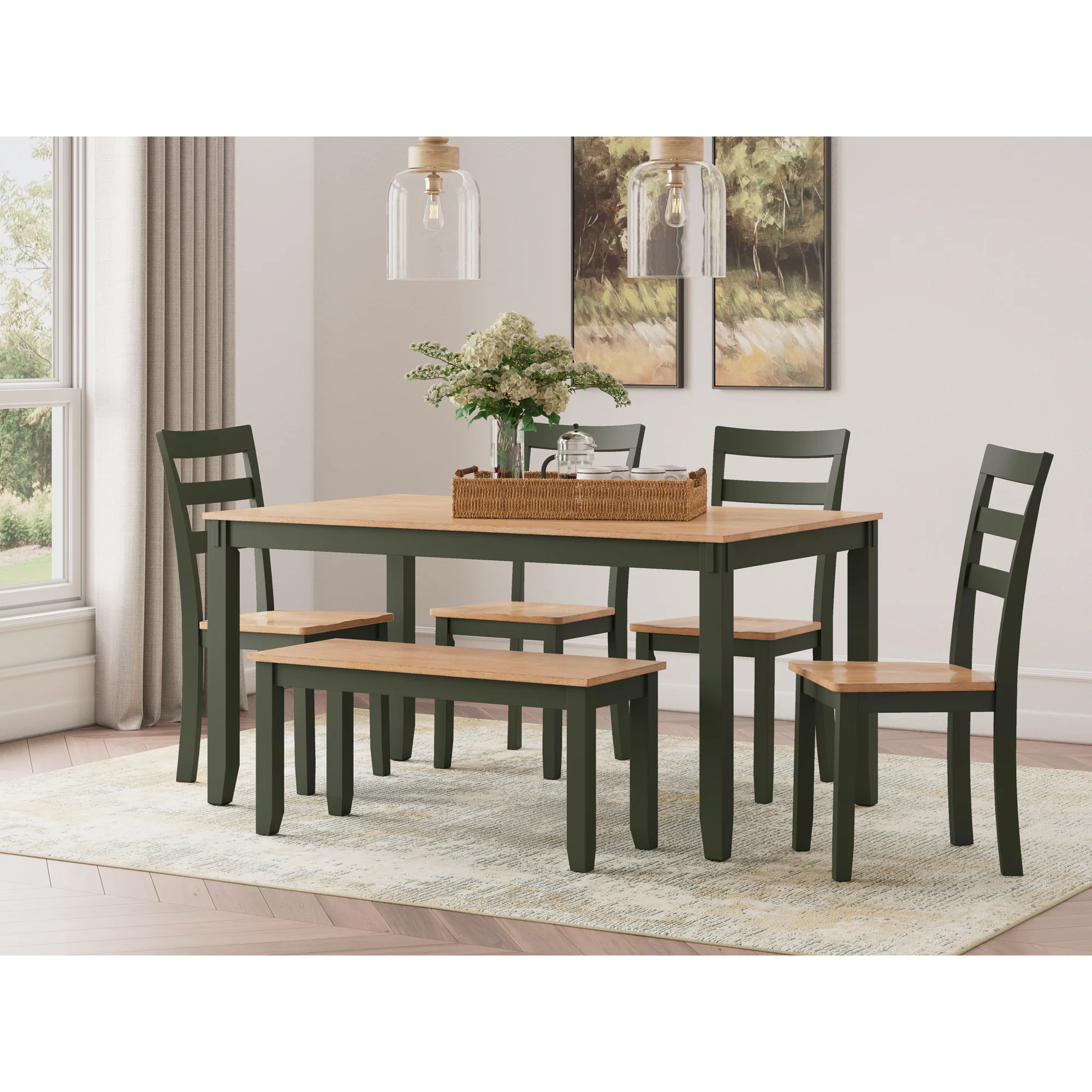 Gesthaven 6 Piece Rectangular Dining Set - Image 20
