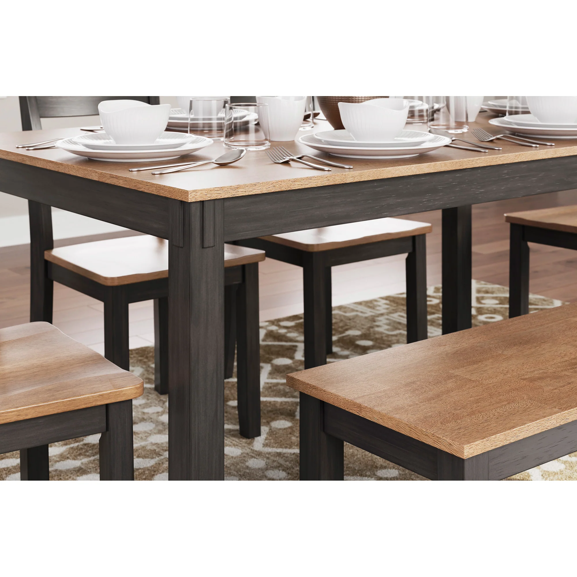 Gesthaven 6 Piece Rectangular Dining Set - Image 5