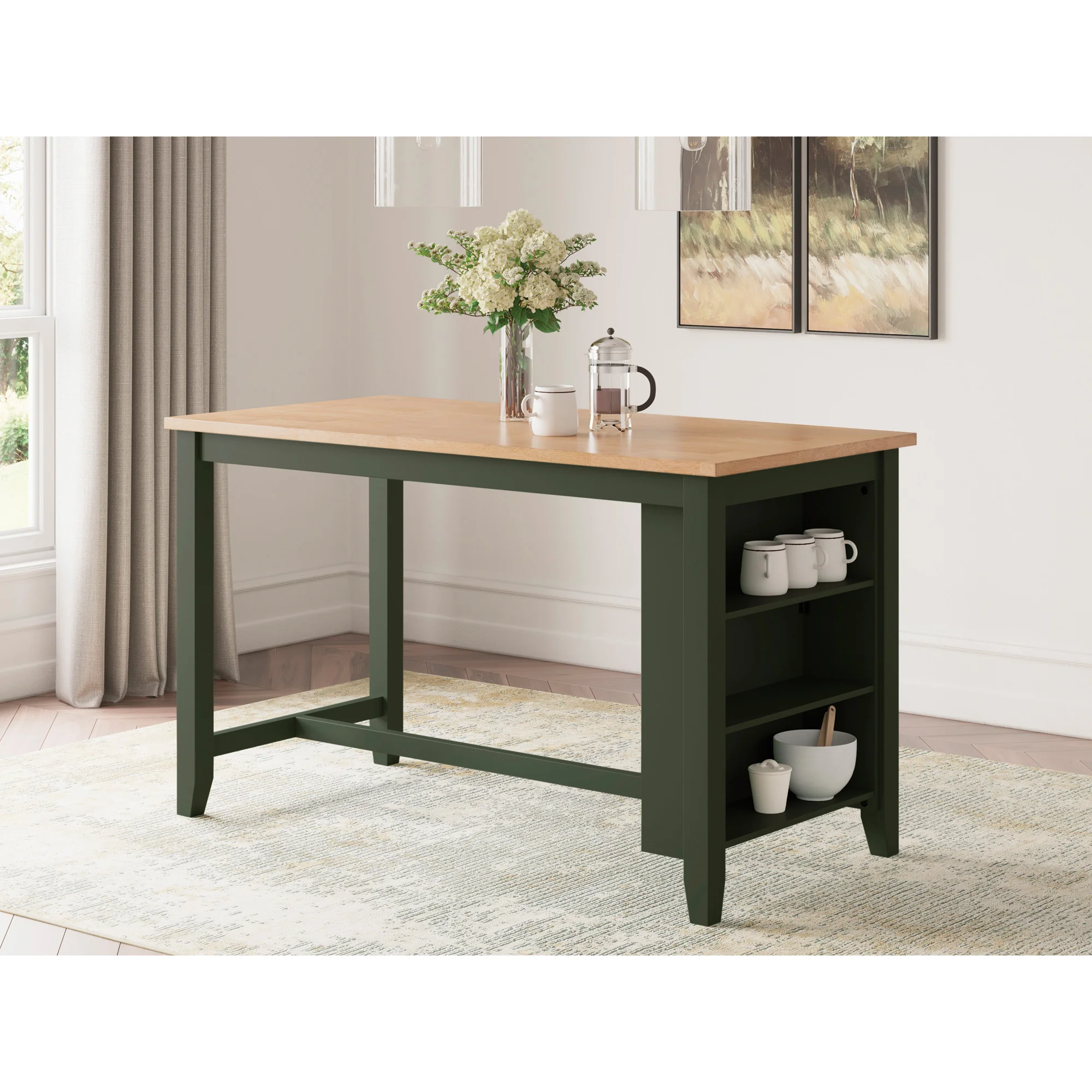 Gesthaven Rectangular Counter Table - Image 12